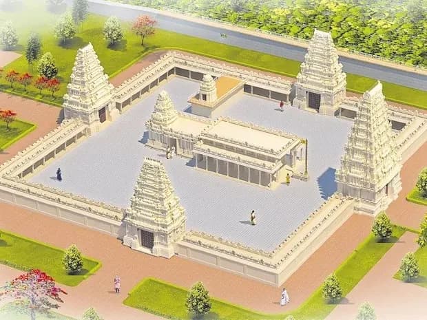 భవ్యమందిరంగా బాసర… సీఎం భూమి పూజ
