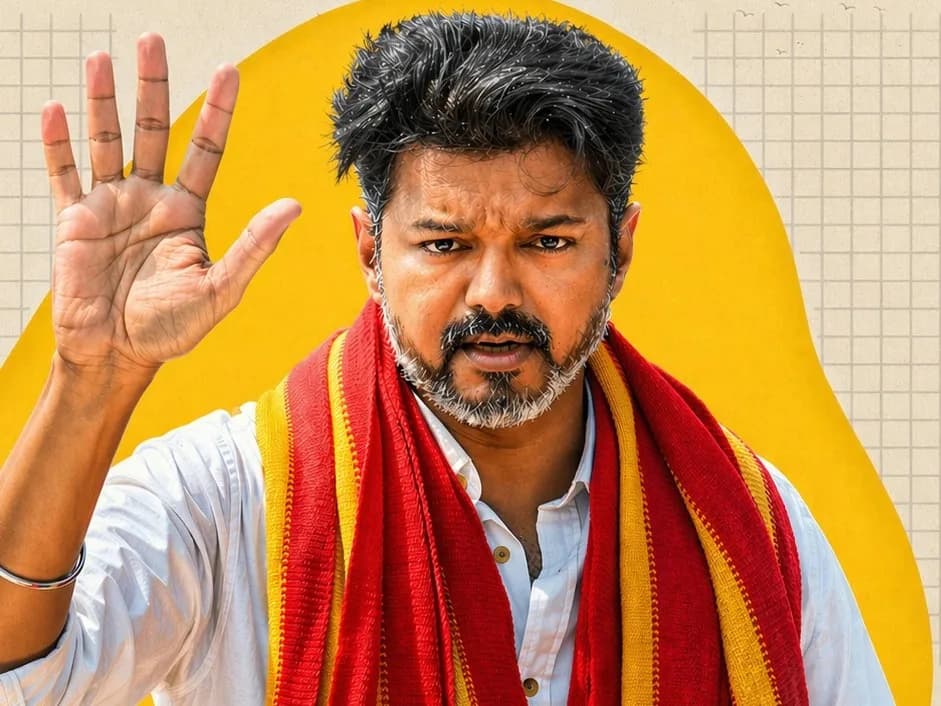 విజయ్ ఇంటి దగ్గర భారీ భద్రత... విజయం దిశగా టీవీకే