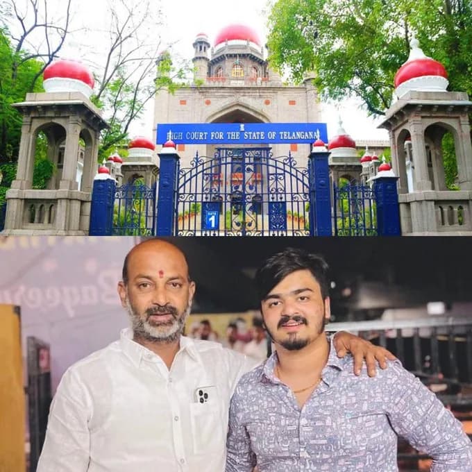 హైకోర్టు మెట్లెక్కిన బండి సంజయ్ కొడుకు!