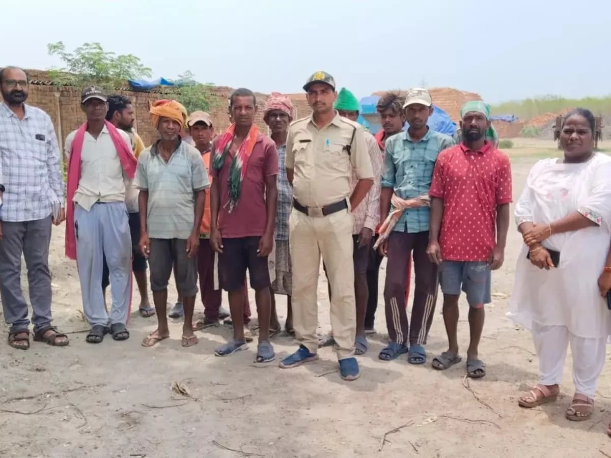వెట్టిచాకిరి గుట్టురట్టు.. 10మంది కార్మికులకు విముక్తి