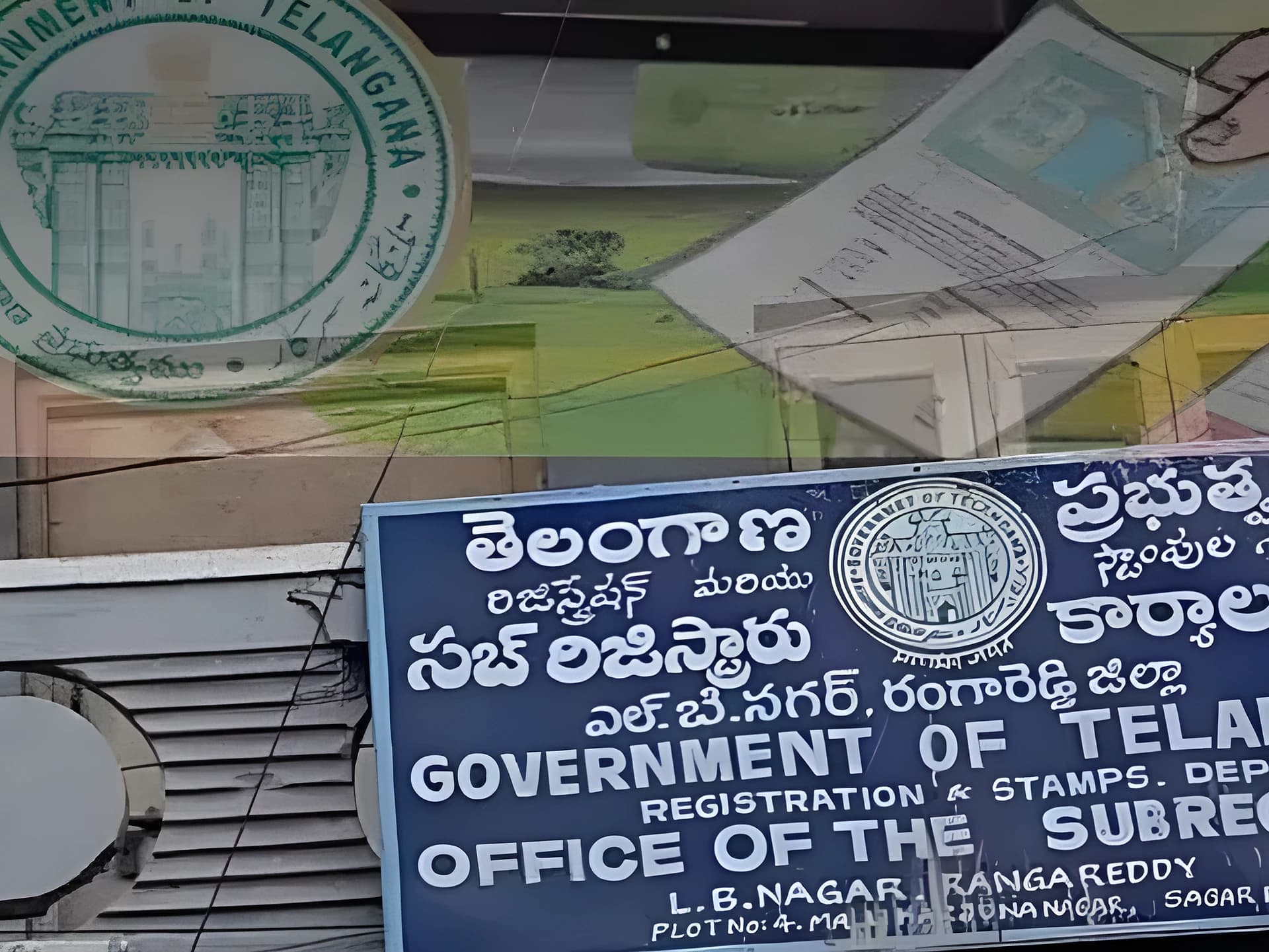 రిజిస్ట్రేషన్ సేవలకు తాత్కాలిక బ్రేక్