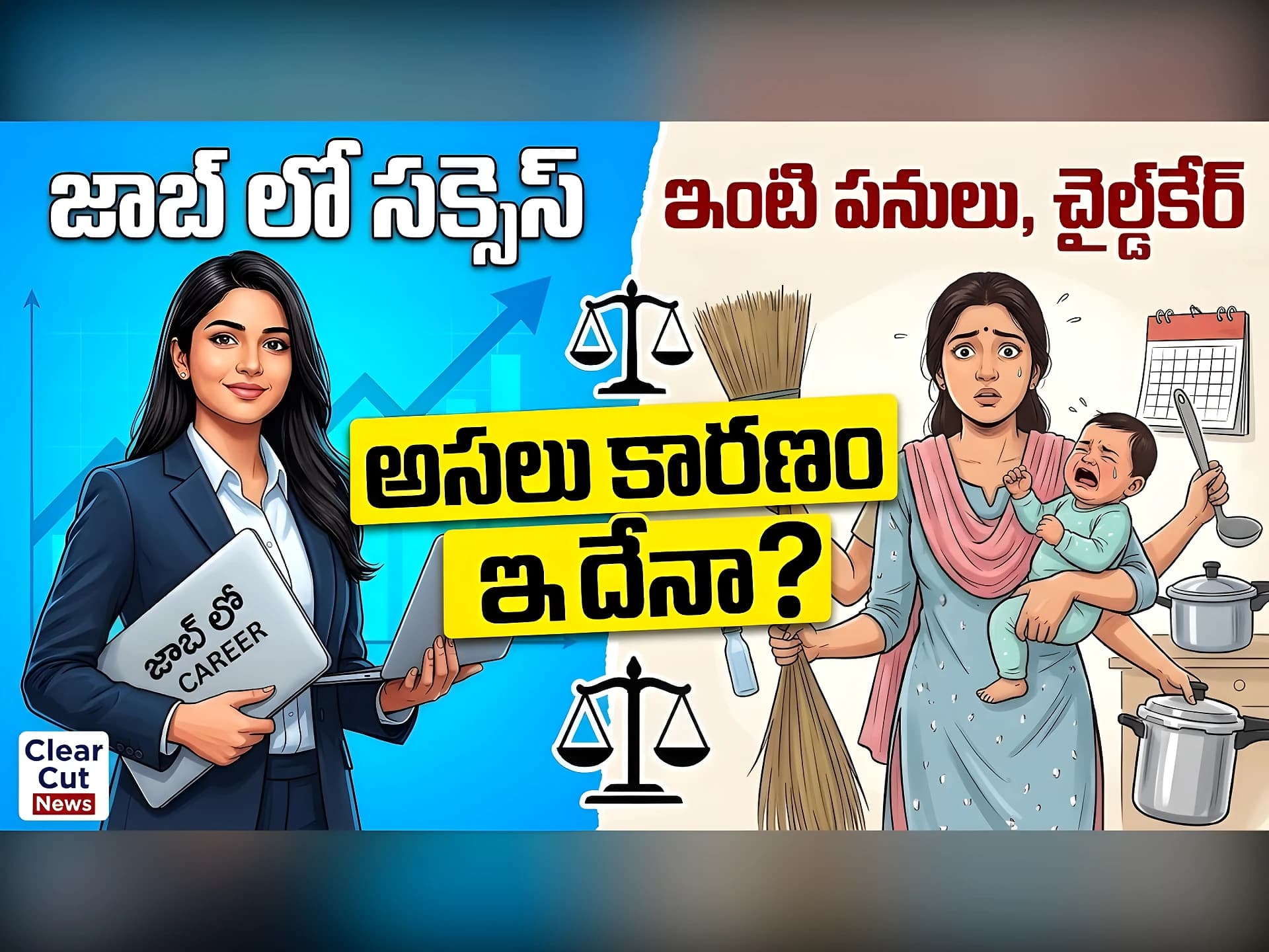 మహిళల కెరీర్కి బ్రేక్ అసలు రీజన్ ఇదే ?