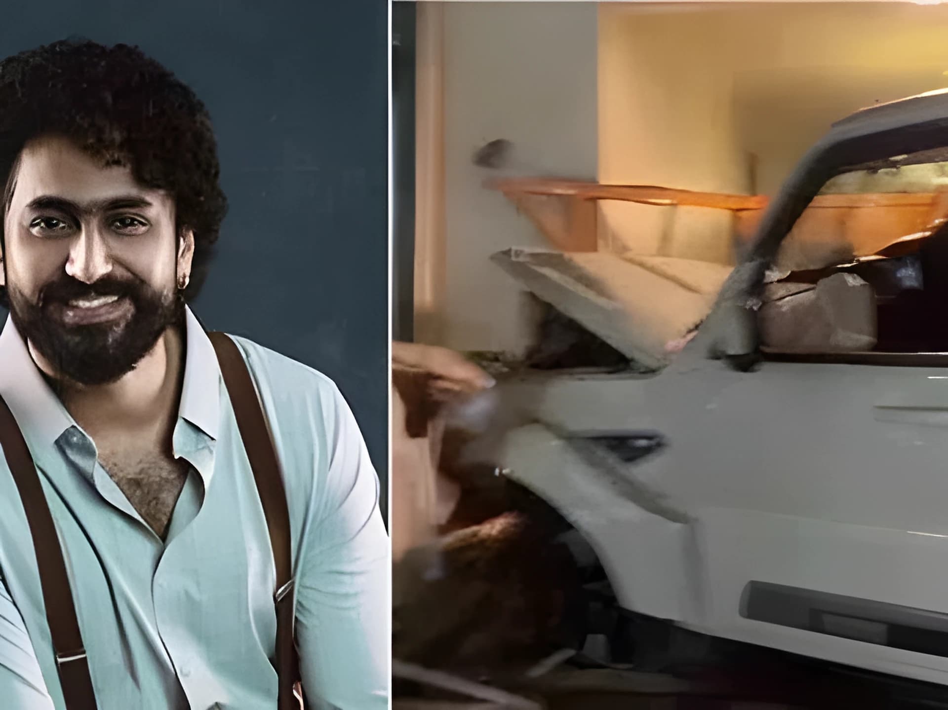 నటుడు ధర్మ మహేష్ ఇంట్లోకి దూసుకెళ్లిన కారు