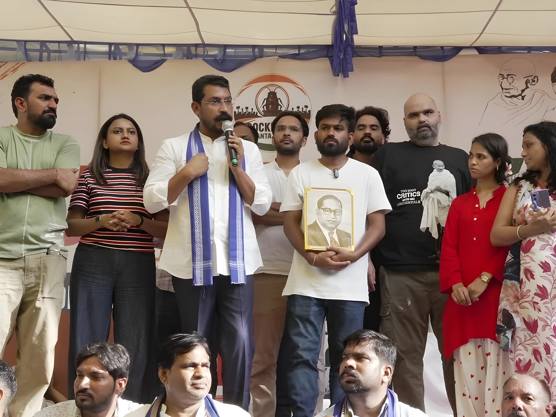 జంతర్ మంతర్ చేరిన భీమ్ ఆర్మీ చీఫ్ చంద్రశేఖర్ ఆజాద్!