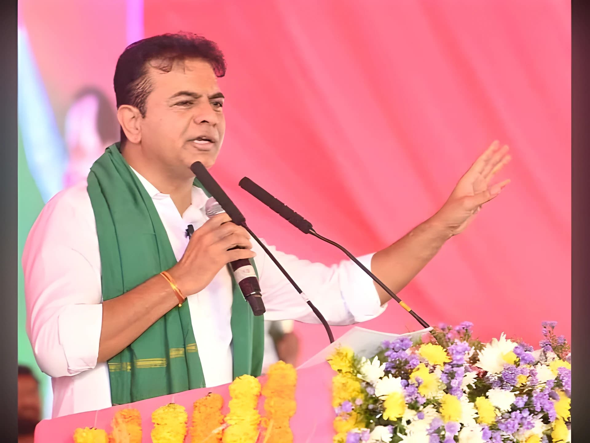 ఇది కాంగ్రెస్ ప్రభుత్వం తెచ్చిన కరువు: కేటీఆర్