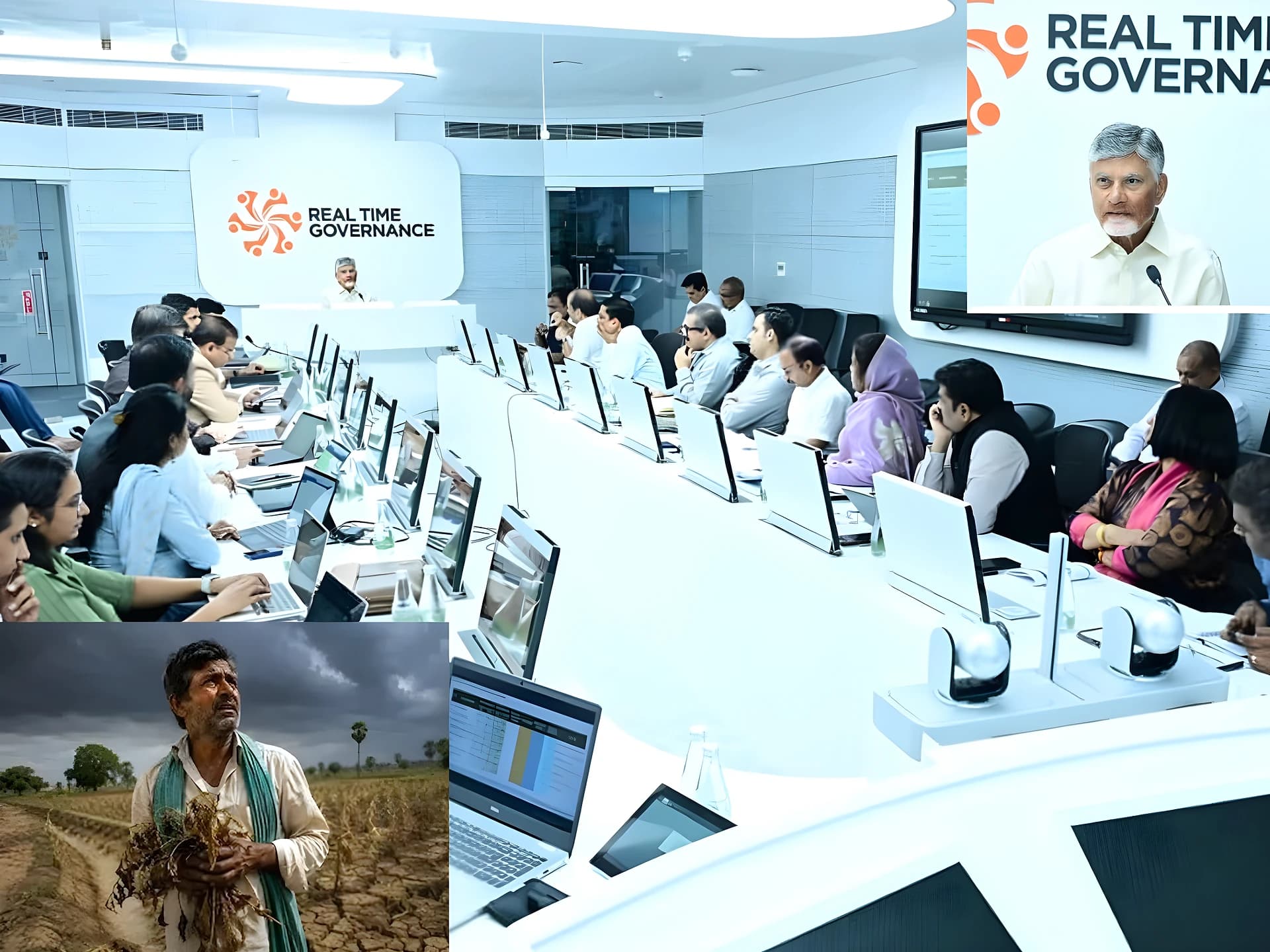 ఎల్నినోపై రైతులకు అవగాహన కల్పించాలి: చంద్రబాబు