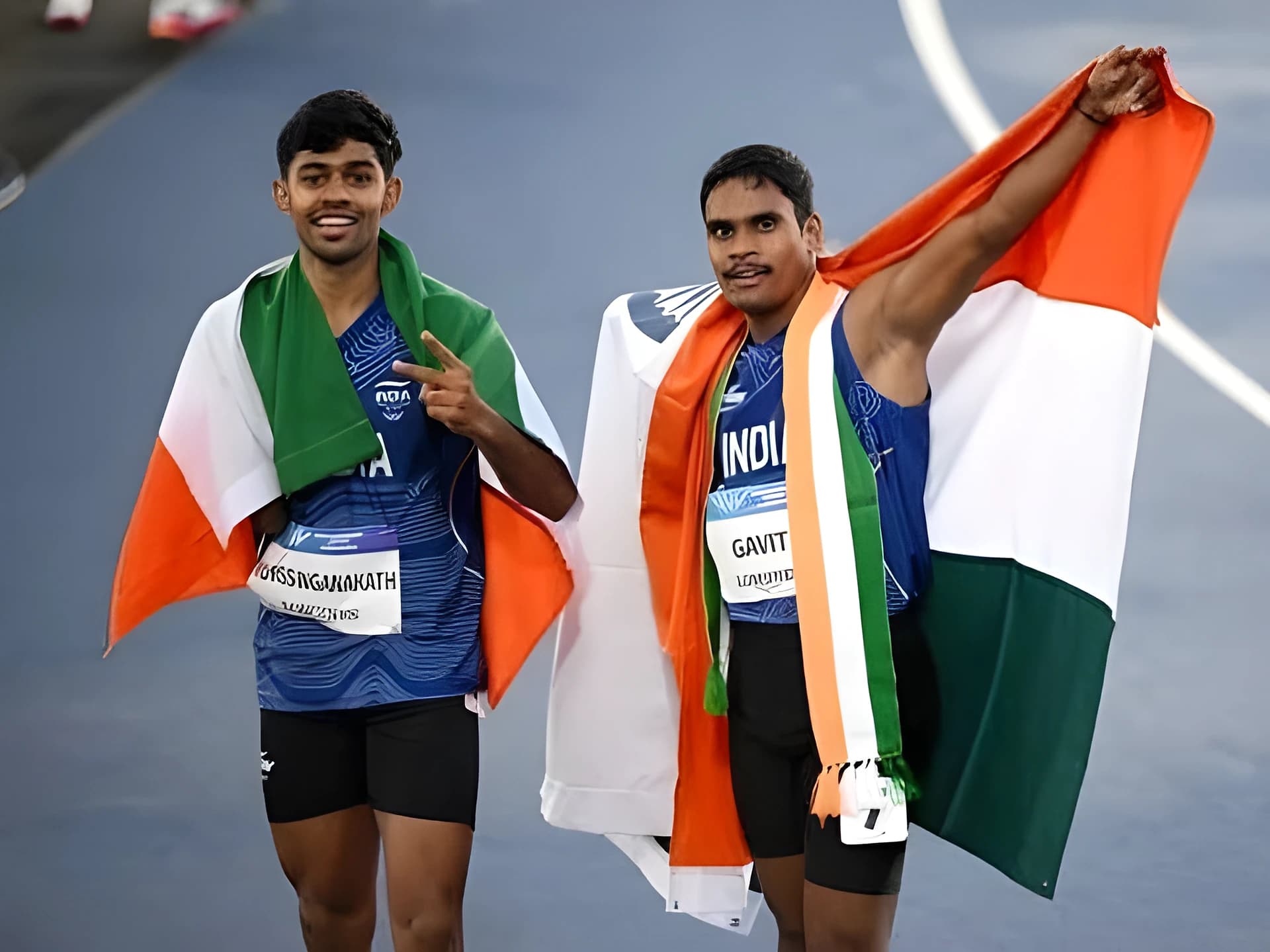 పరుగు పందెంలో భారత్కు రెండు పతకాలు