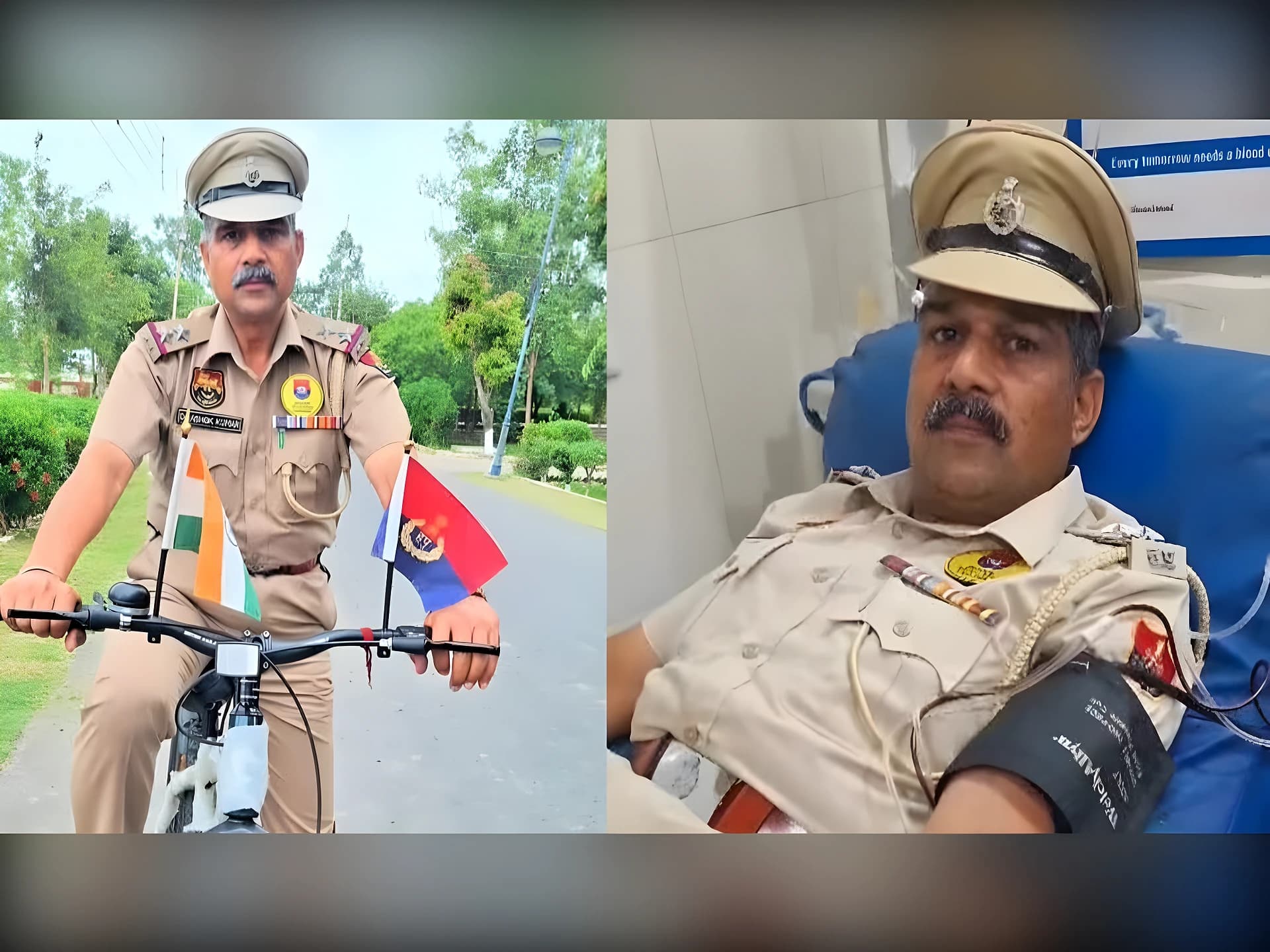 184 సార్లు బ్లడ్ డొనేట్ చేసిన SI!