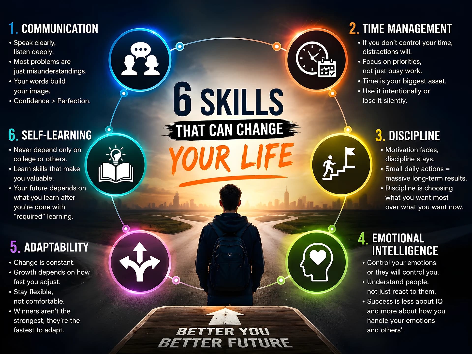 🧠 మీ Futureకి ఉపయోగపడే 6 Skills