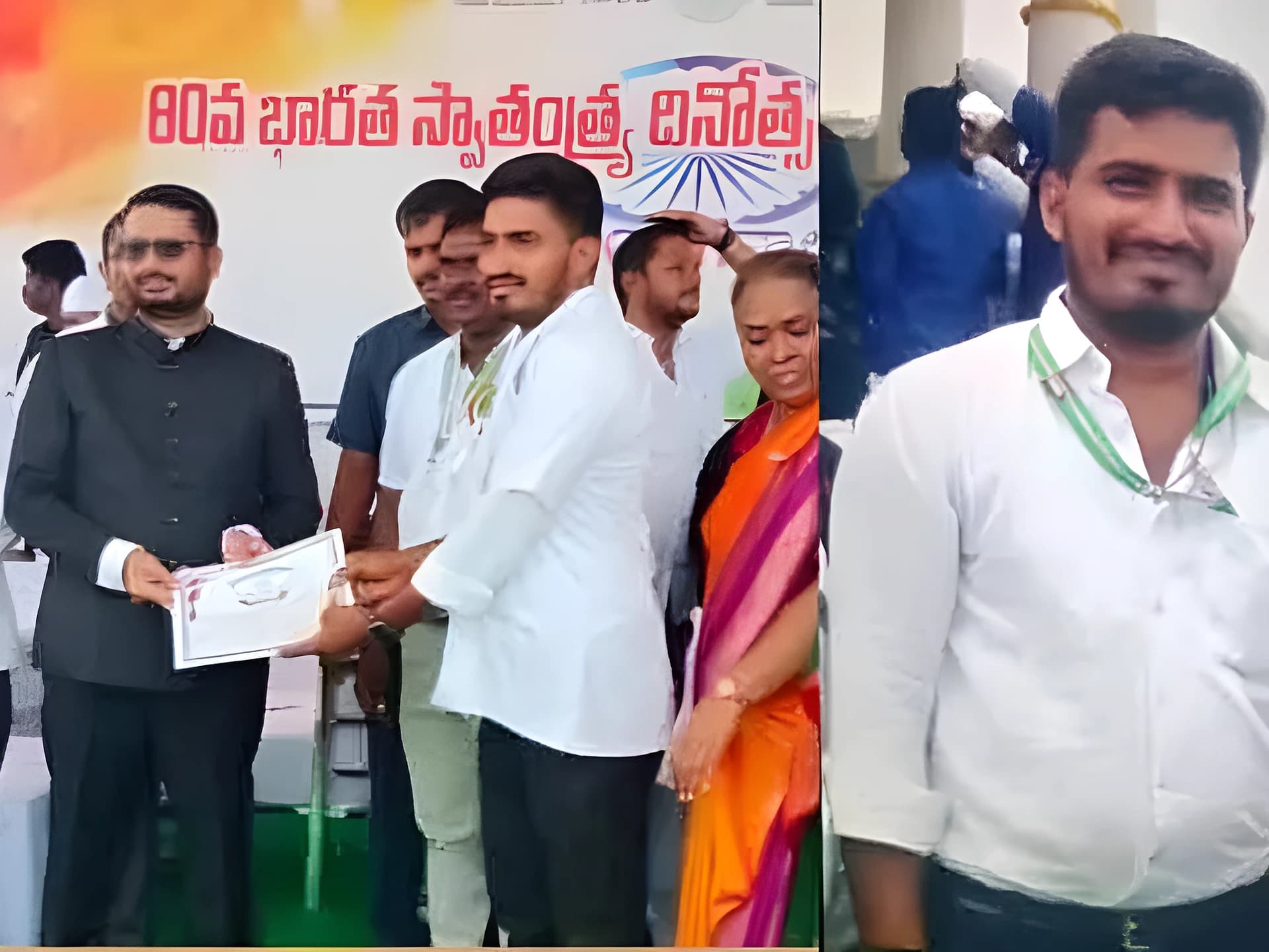 ప్రశంసాపత్రం అందుకున్న కొన్ని గంటల్లోనే విషాదం