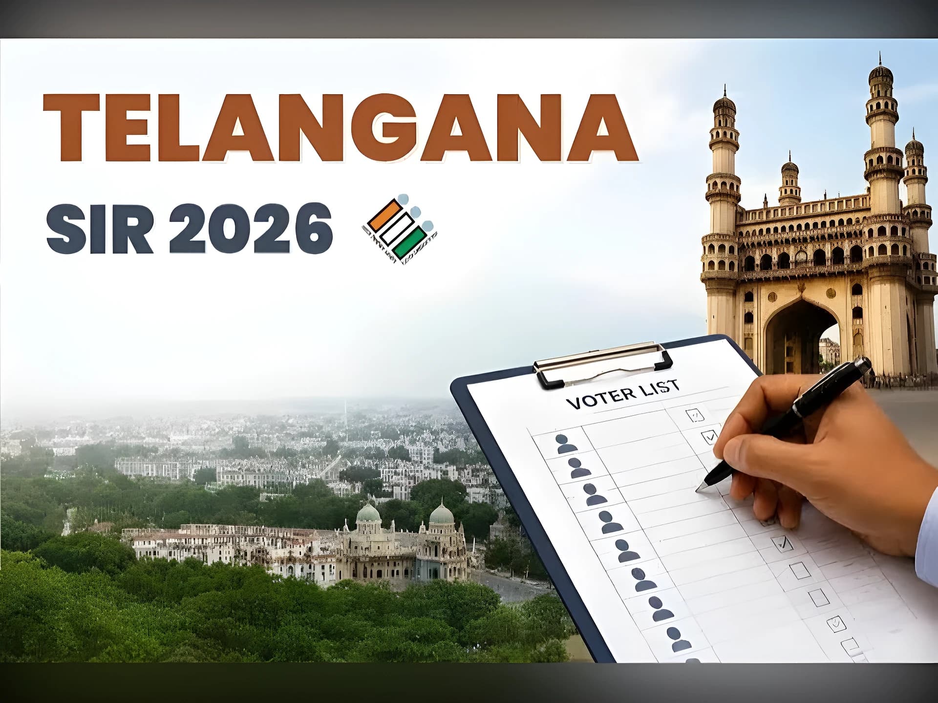 తెలంగాణలో 60 లక్షల మంది అనామలీస్ ఓటర్లు