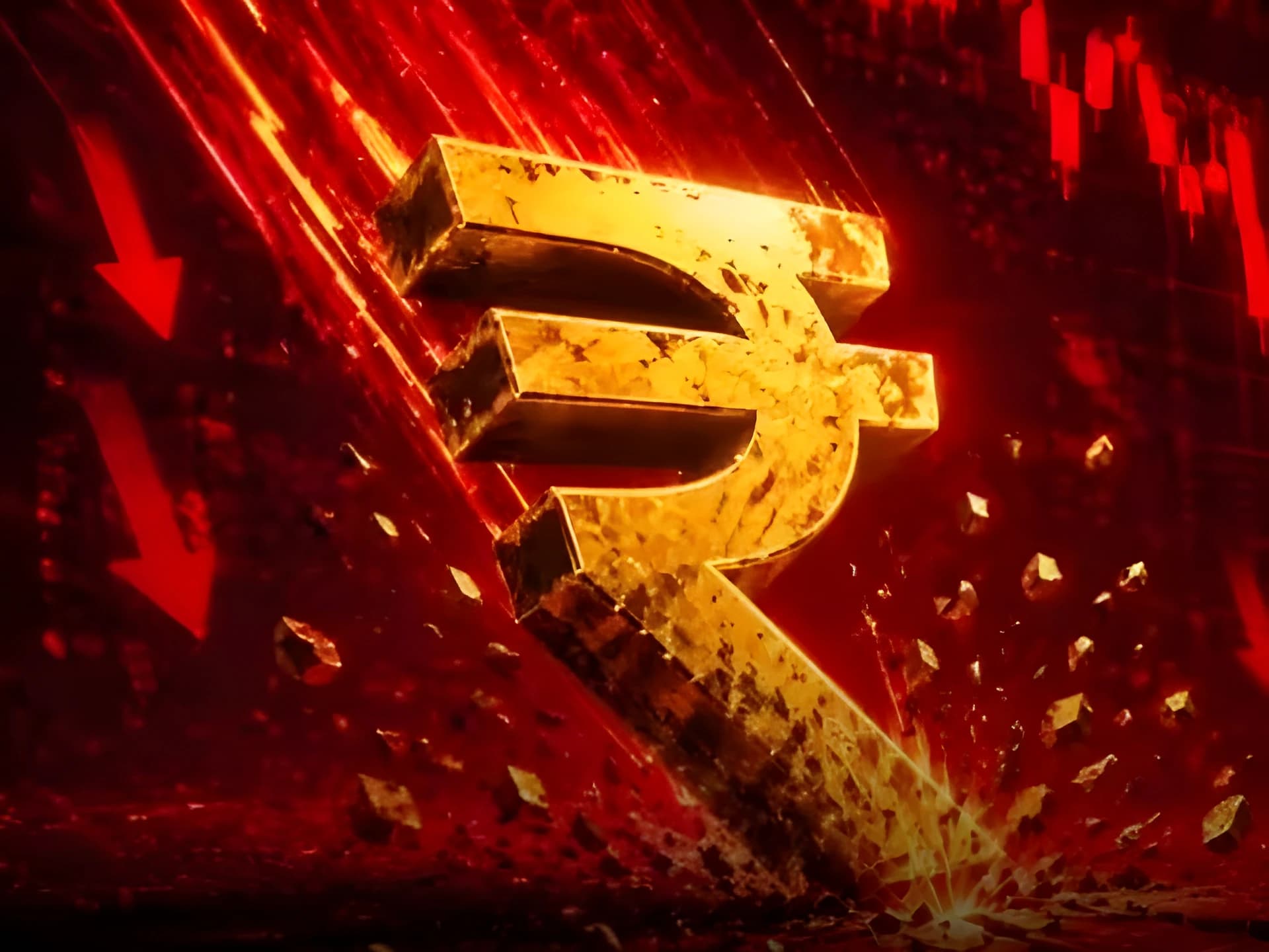 ఆయిల్ ఎఫెక్ట్: పడిపోయిన రూపాయి!