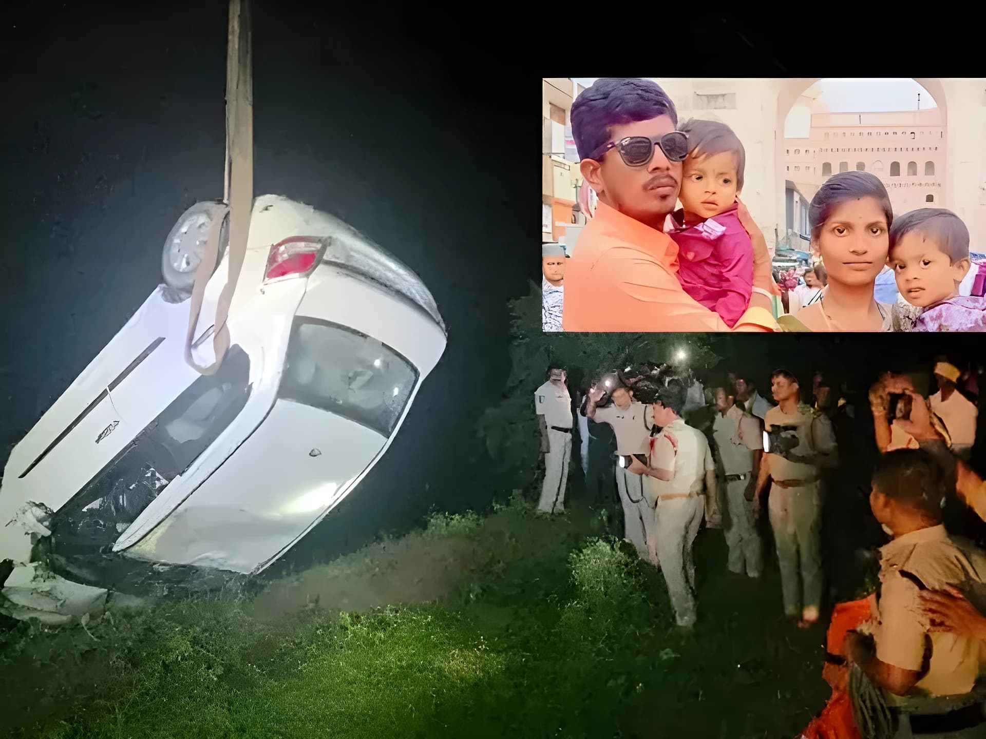 అర్ధరాత్రి ఘోర విషాదం