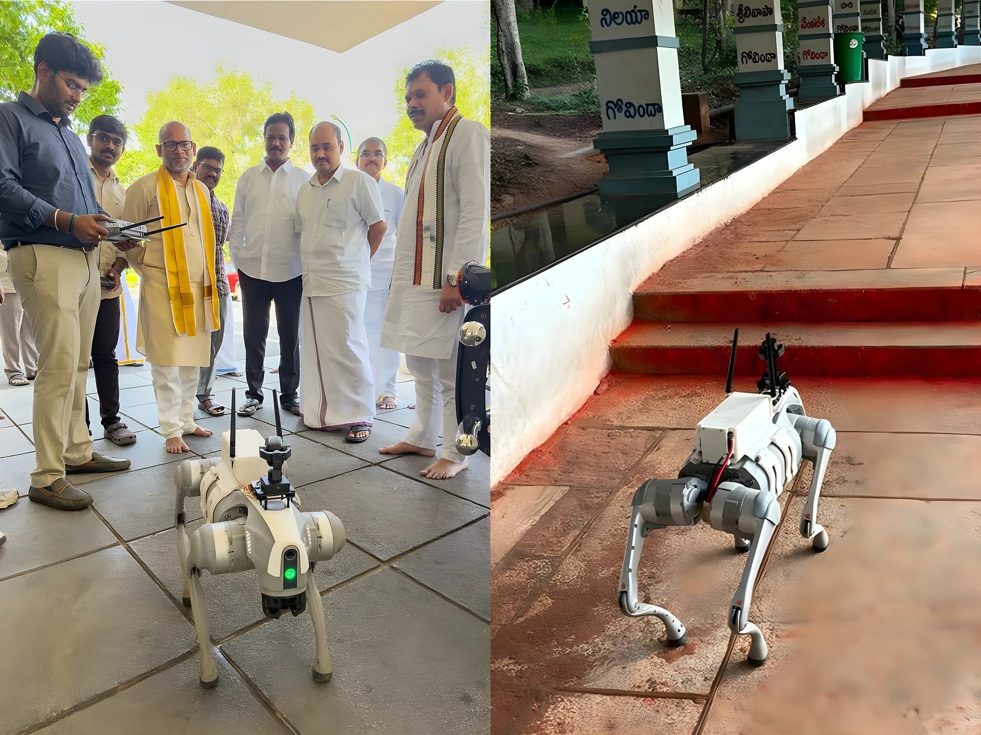 భక్తుల కోసం తిరుమలలో హైటెక్ Robo డాగ్!