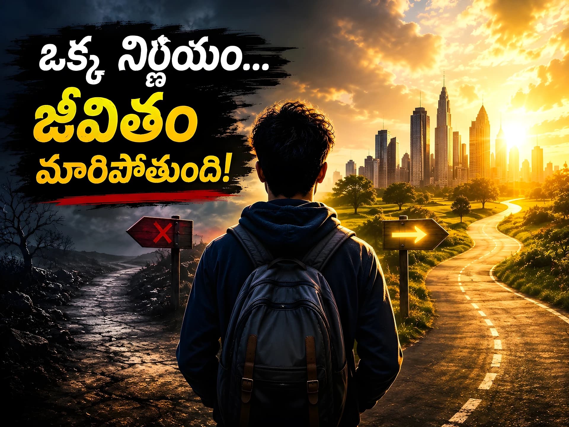 ఒక్క నిర్ణయం.. మీ జీవితాన్నే మార్చగలదా? 👀
