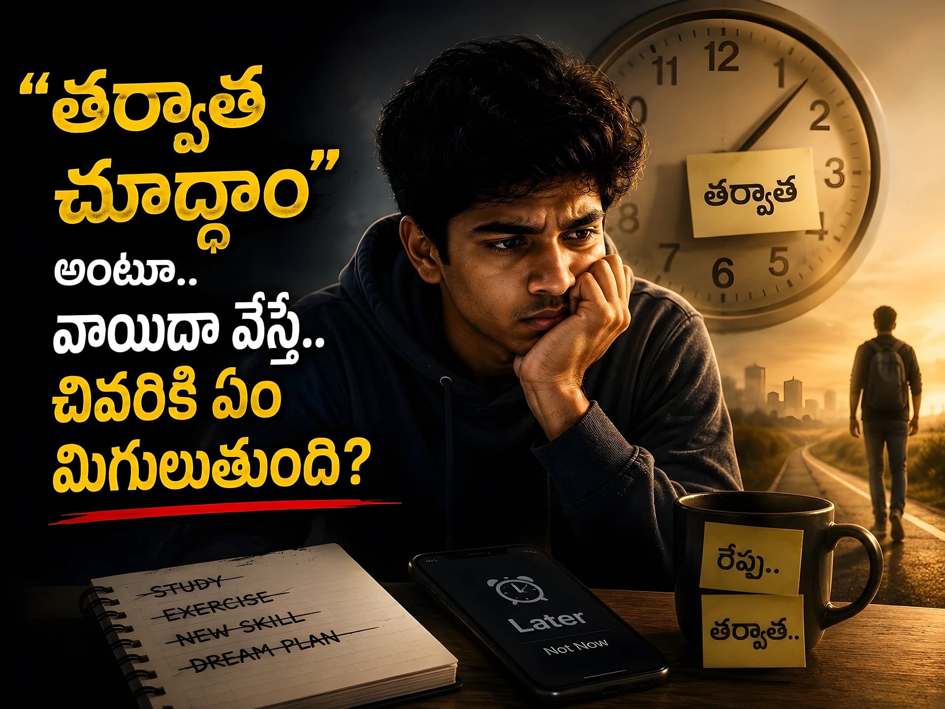 “రేపు చేద్దాం”.. అంటూ టైమ్ పోతుందా?