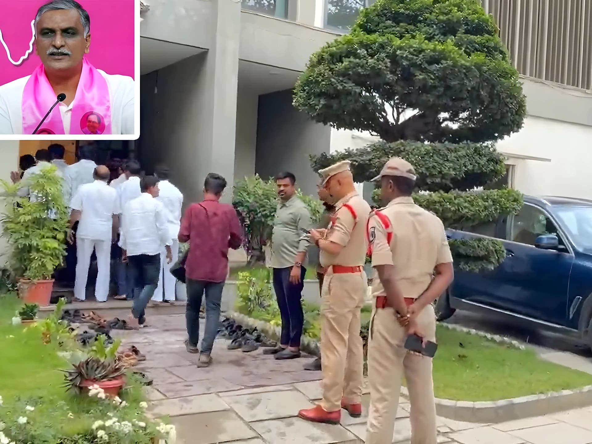 వరంగల్ నిరసనకు బ్రేక్.. హరీశ్రావు హౌస్ అరెస్ట్