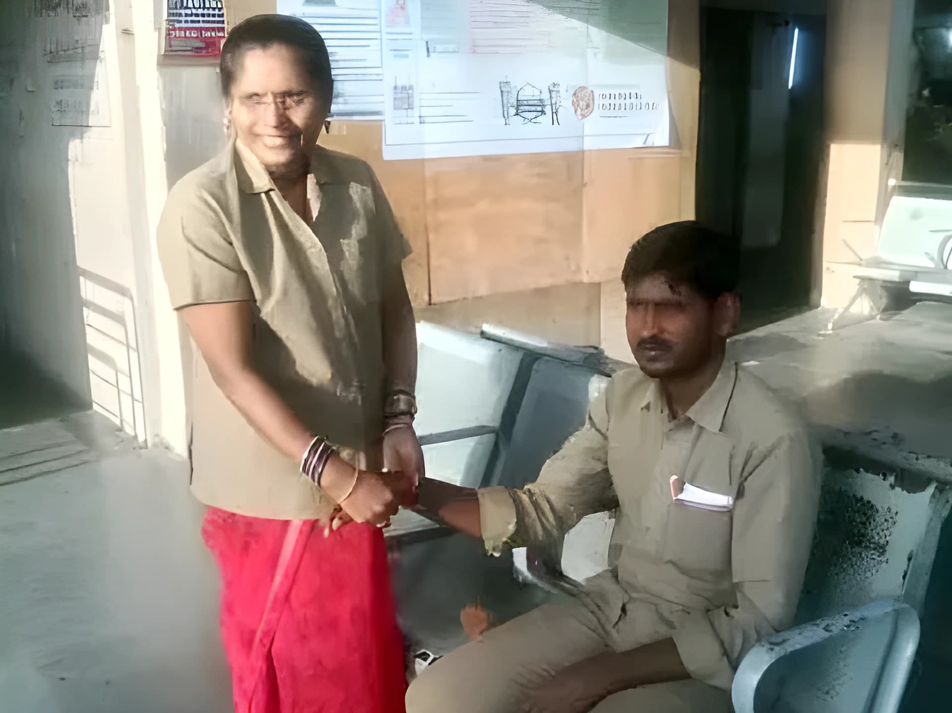 డ్యూటీలోనే రాఖీ పండుగ