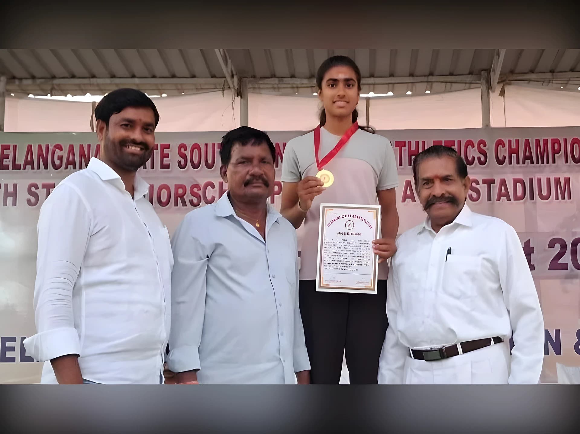 తెలంగాణ అథ్లెటిక్స్లో గెలుపు.. నేషనల్స్లో ఎంట్రీ