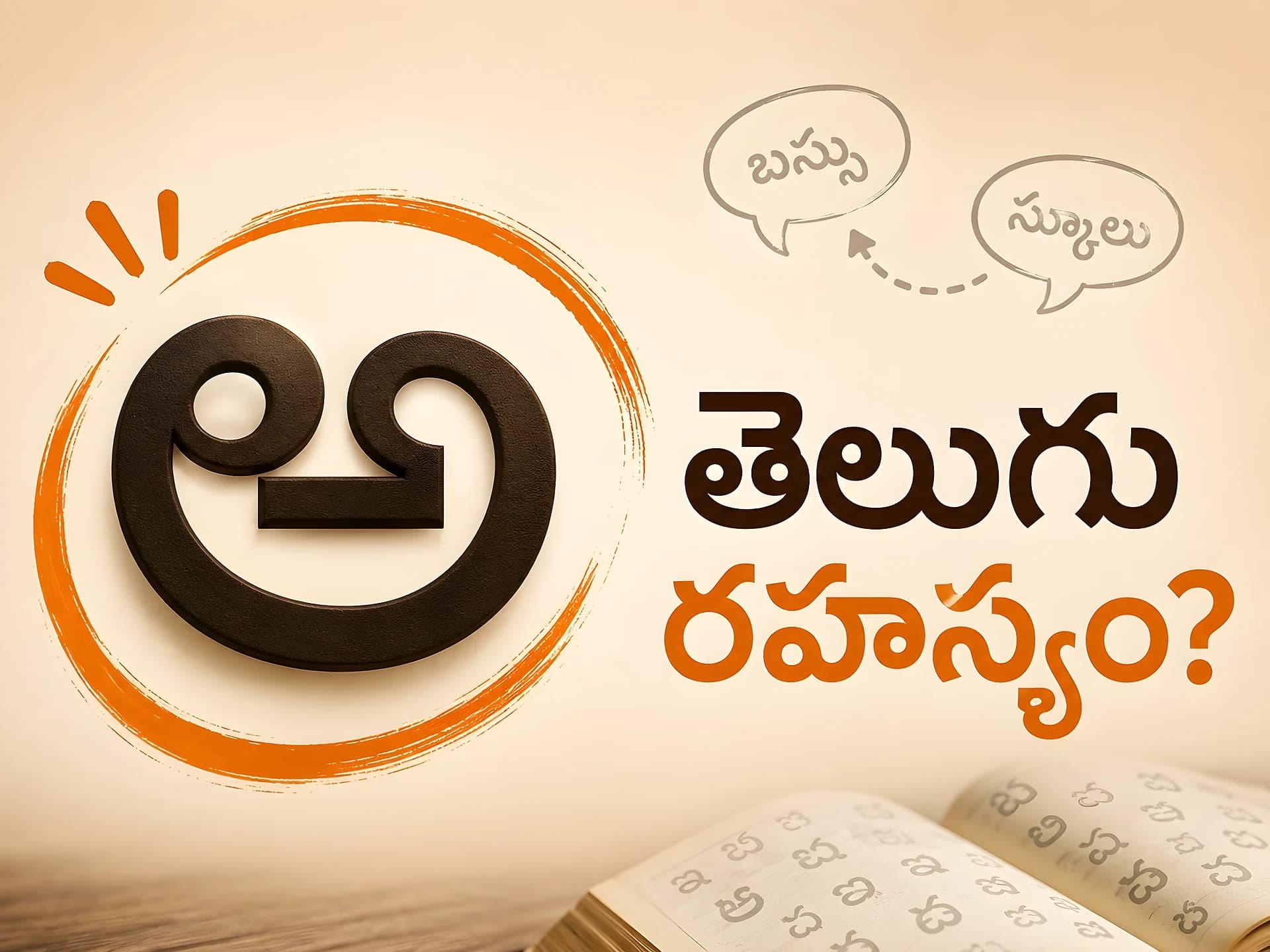 ప్రతి పదం అచ్చుతోనే ఎందుకు ముగుస్తుంది?