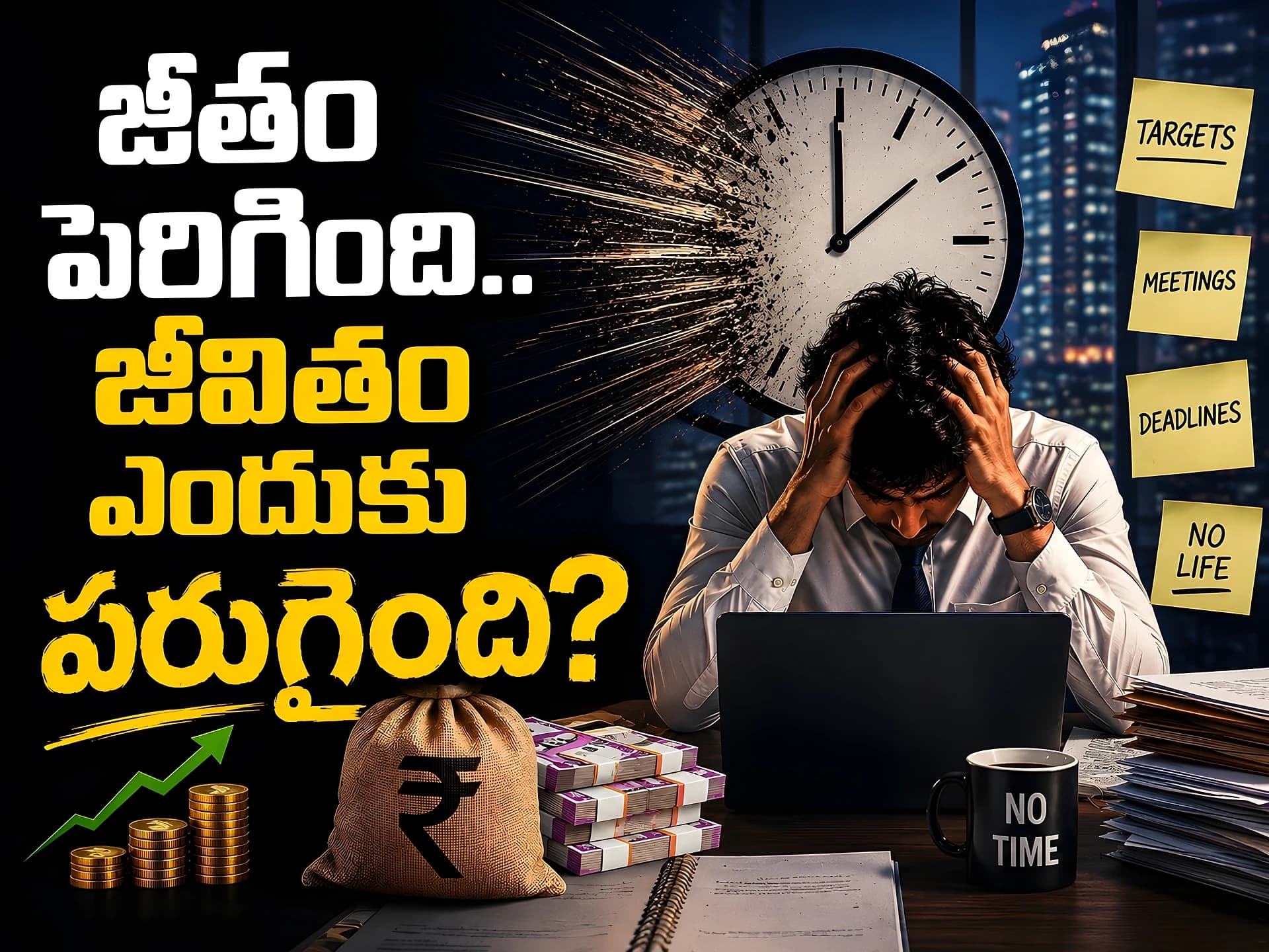 సంపాదన పెరిగింది.. సమయం ఎక్కడికి పోయింది?