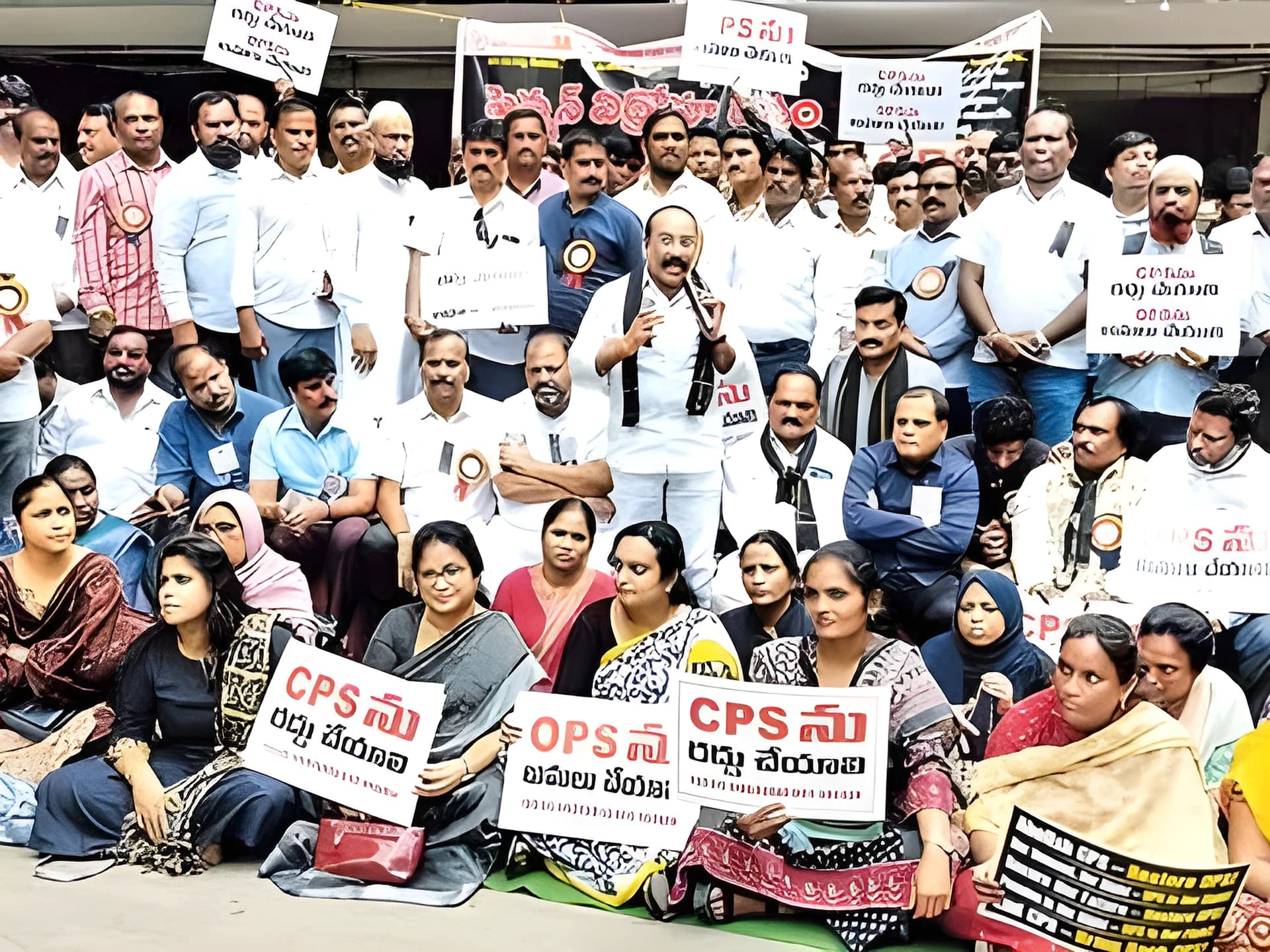 CPSపై ఉద్యోగుల మహాగర్జన