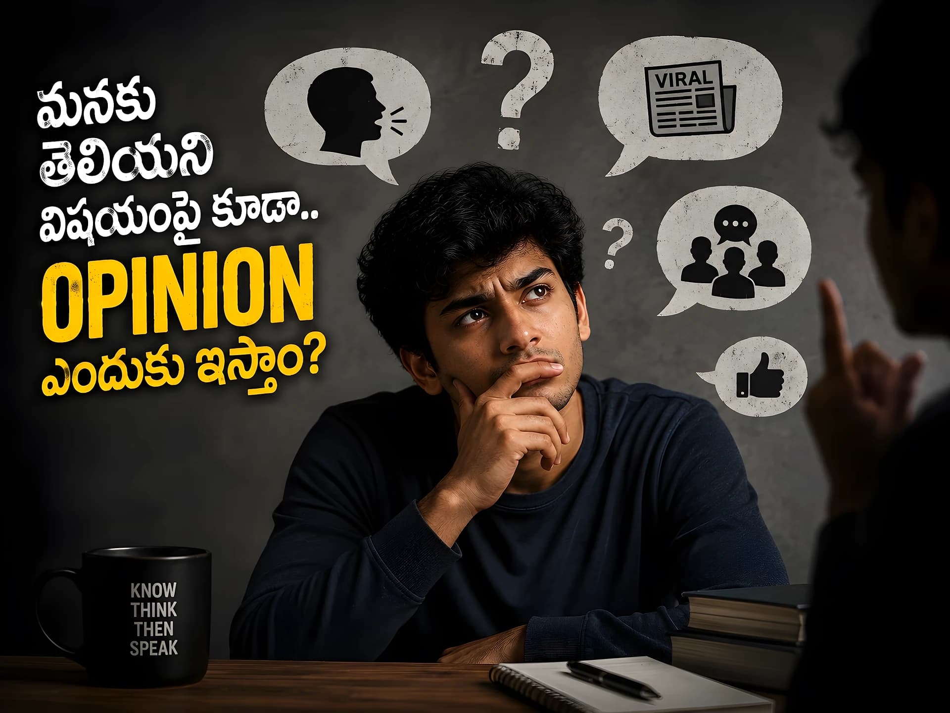 సగం సమాచారం.. ఫుల్ కాన్ఫిడెన్స్!