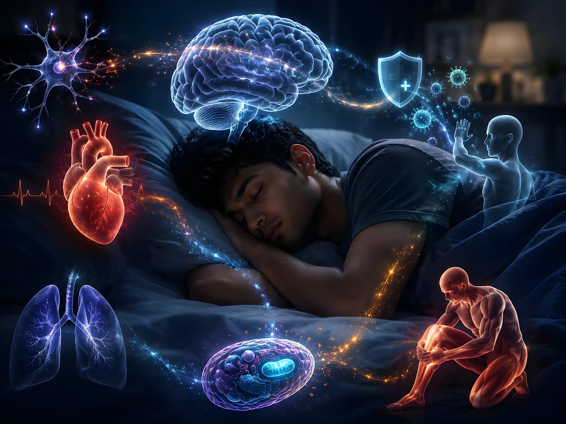 నిద్రలో మన శరీరం ఏం చేస్తుందో తెలుసా? 😴