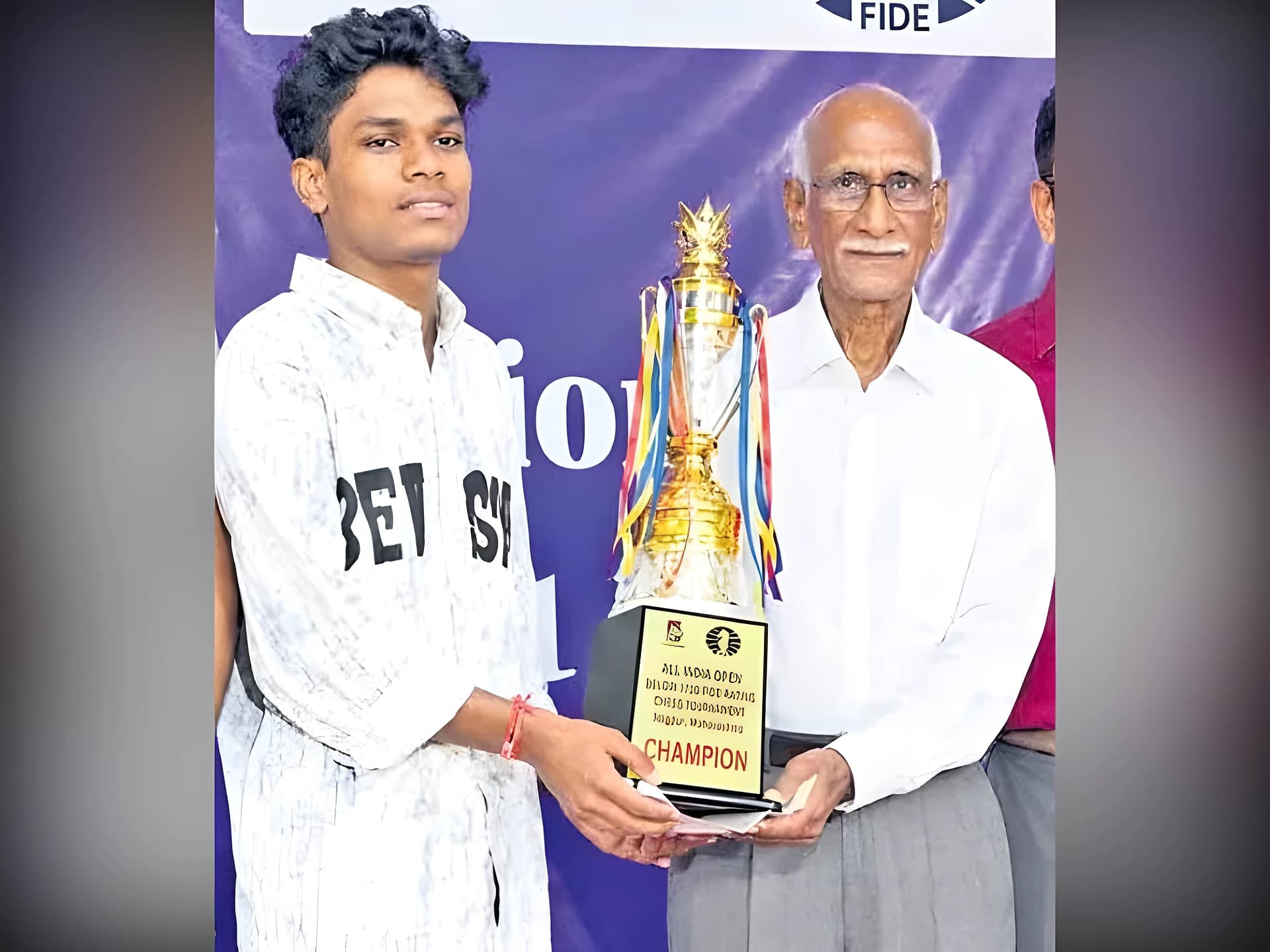 చెస్ టోర్నీలో తెలంగాణ కుర్రాడికి విజయం