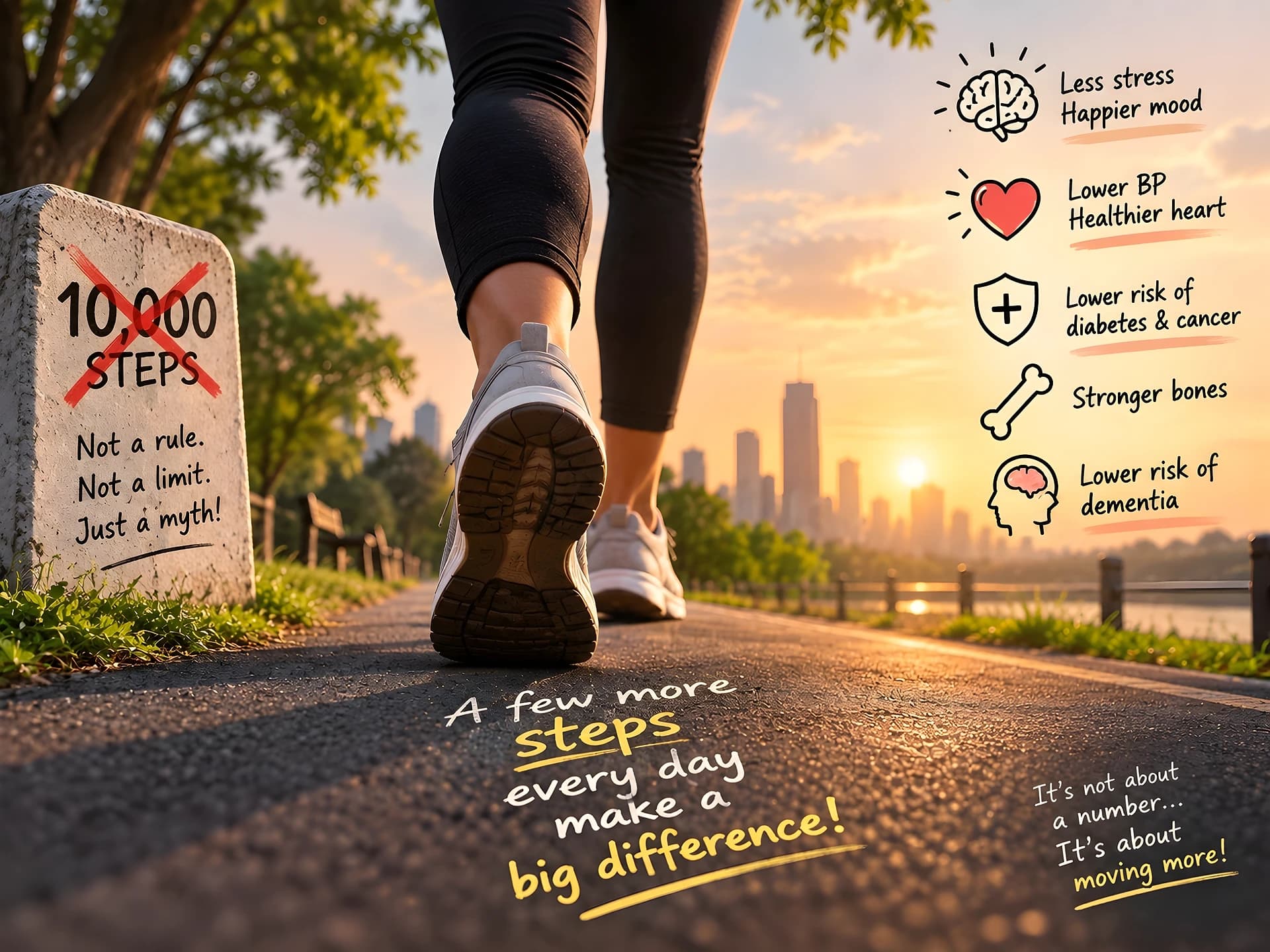 10K Steps అవసరం లేదు!