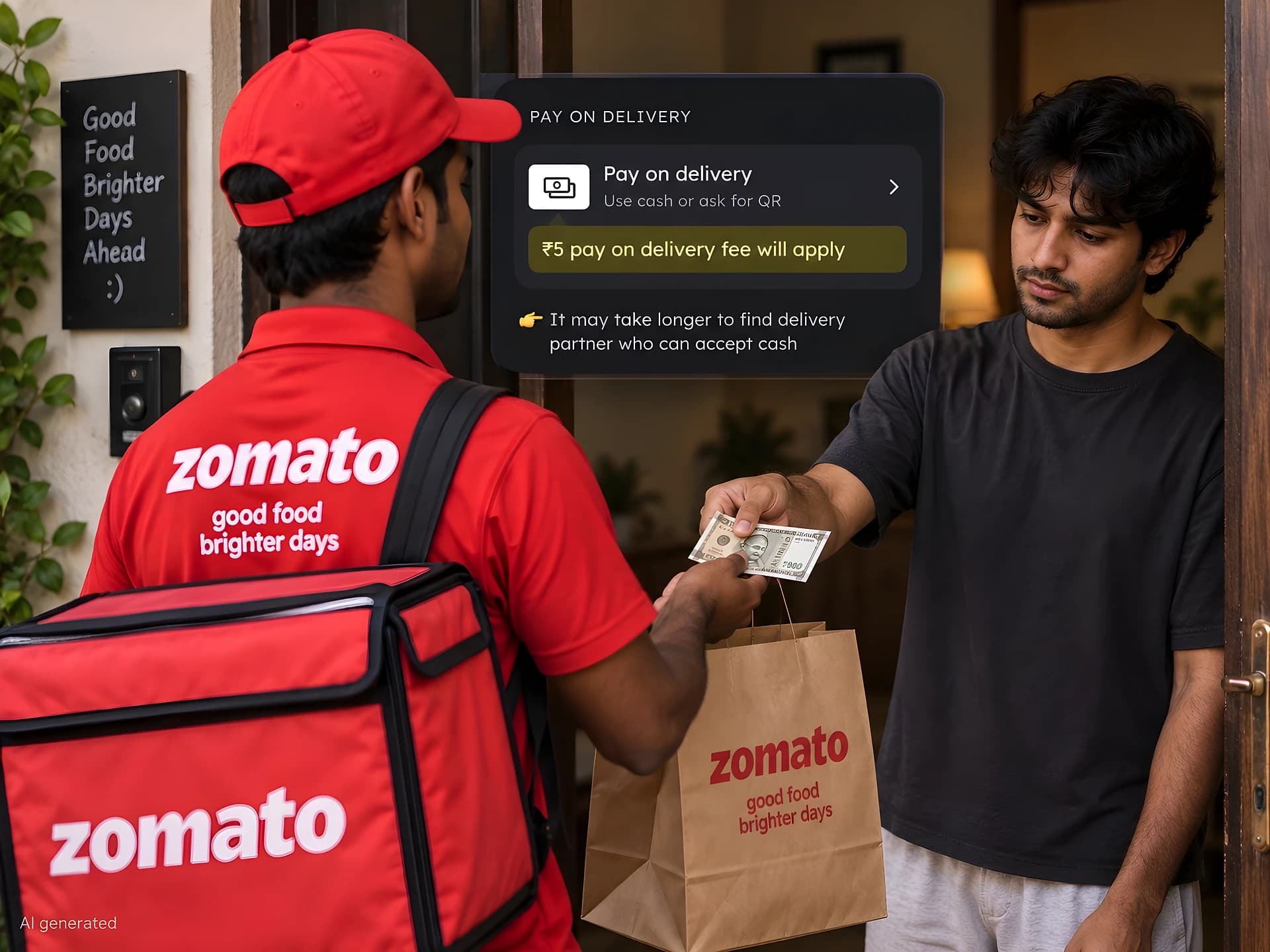 Zomatoలో క్యాష్ పేమెంట్పై కొత్త ఛార్జ్!