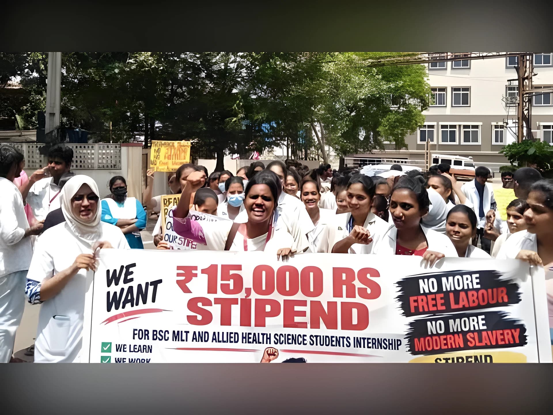 పారామెడికల్ విద్యార్థులపై పోలీస్ దాడిపై SFI ఆగ్రహం