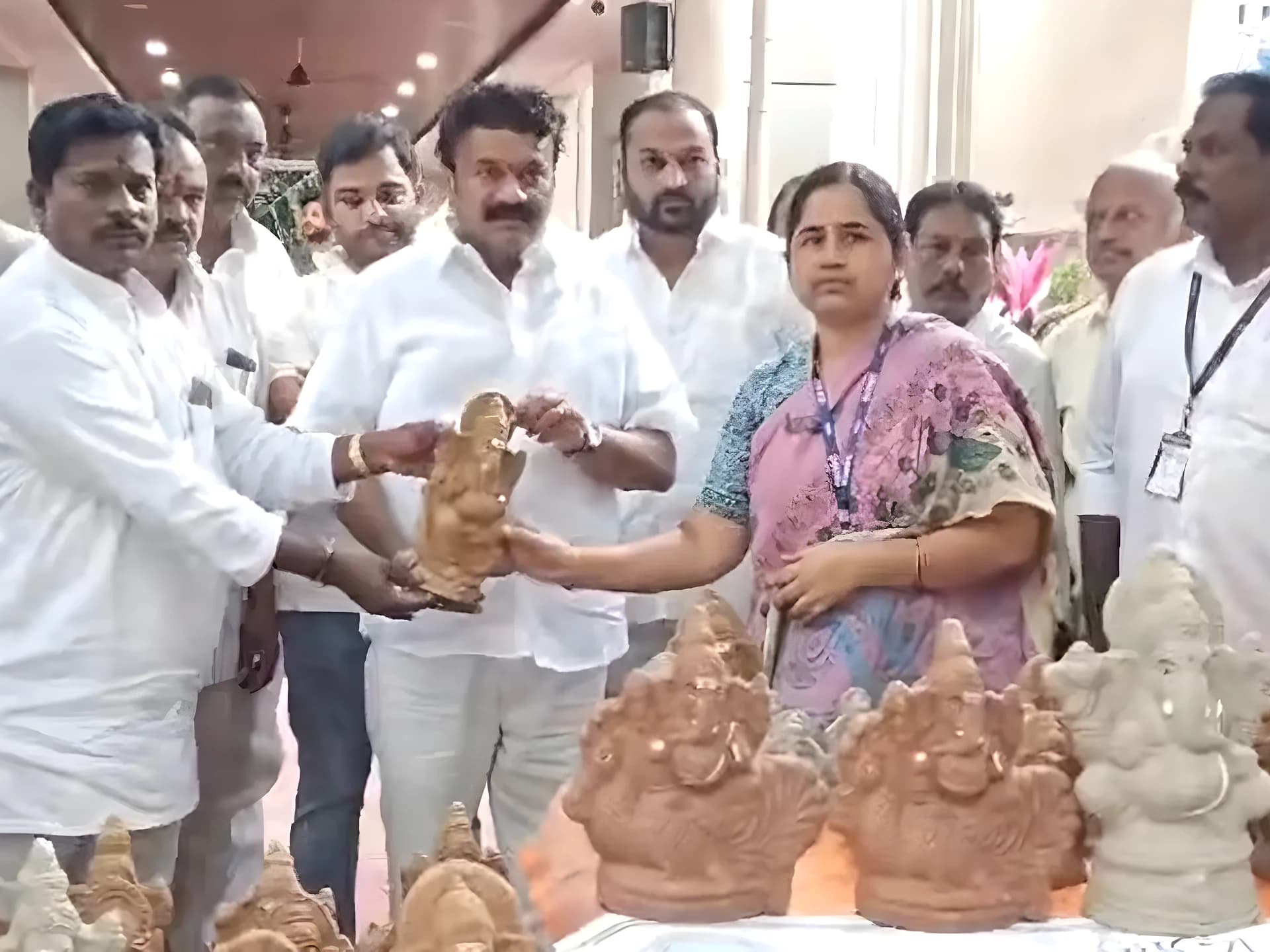 పర్యావరణ పరిరక్షణకు మట్టి గణపతులు: తలసాని