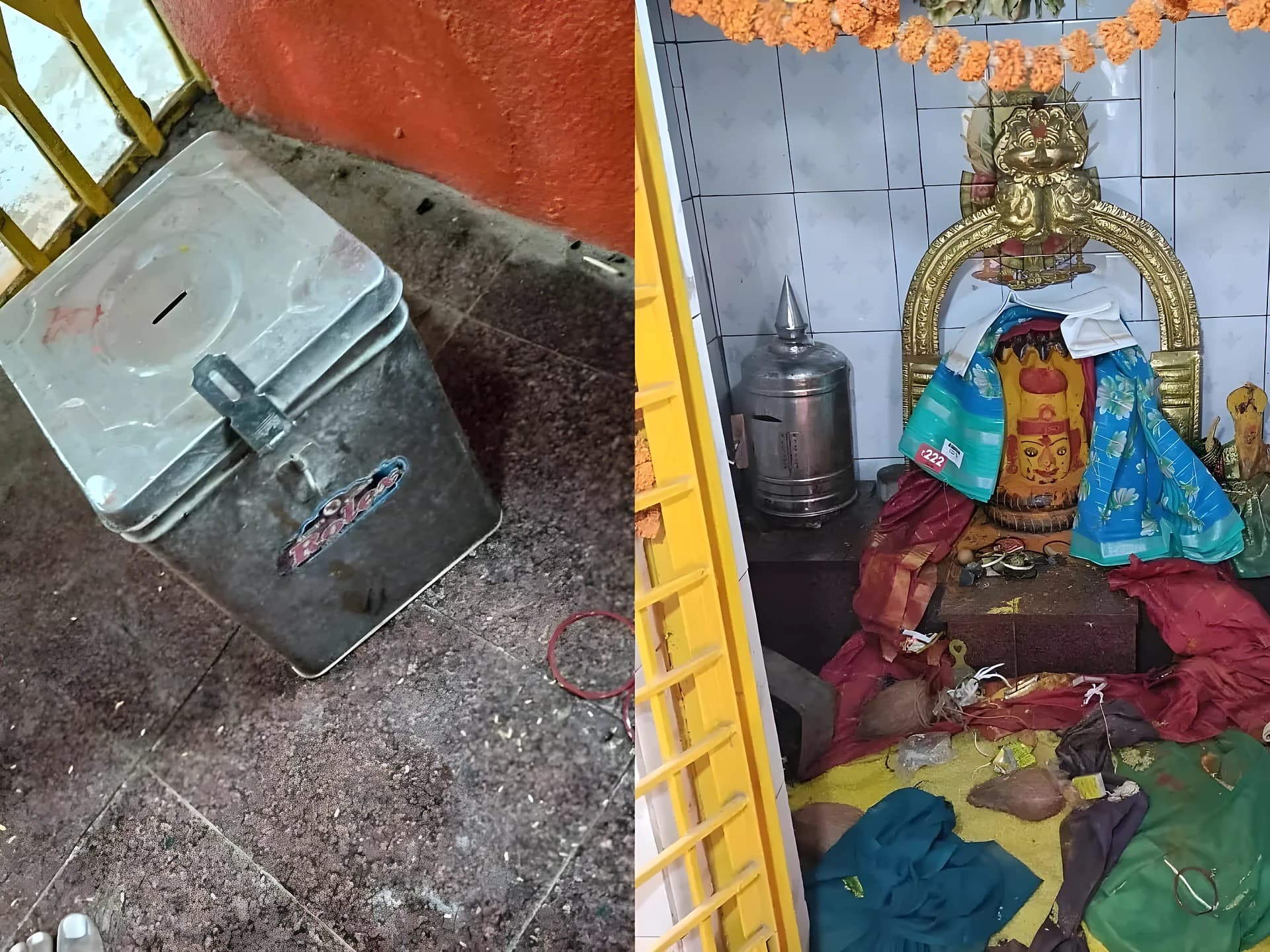 రేణుక ఎల్లమ్మ ఆలయంలో చోరీ