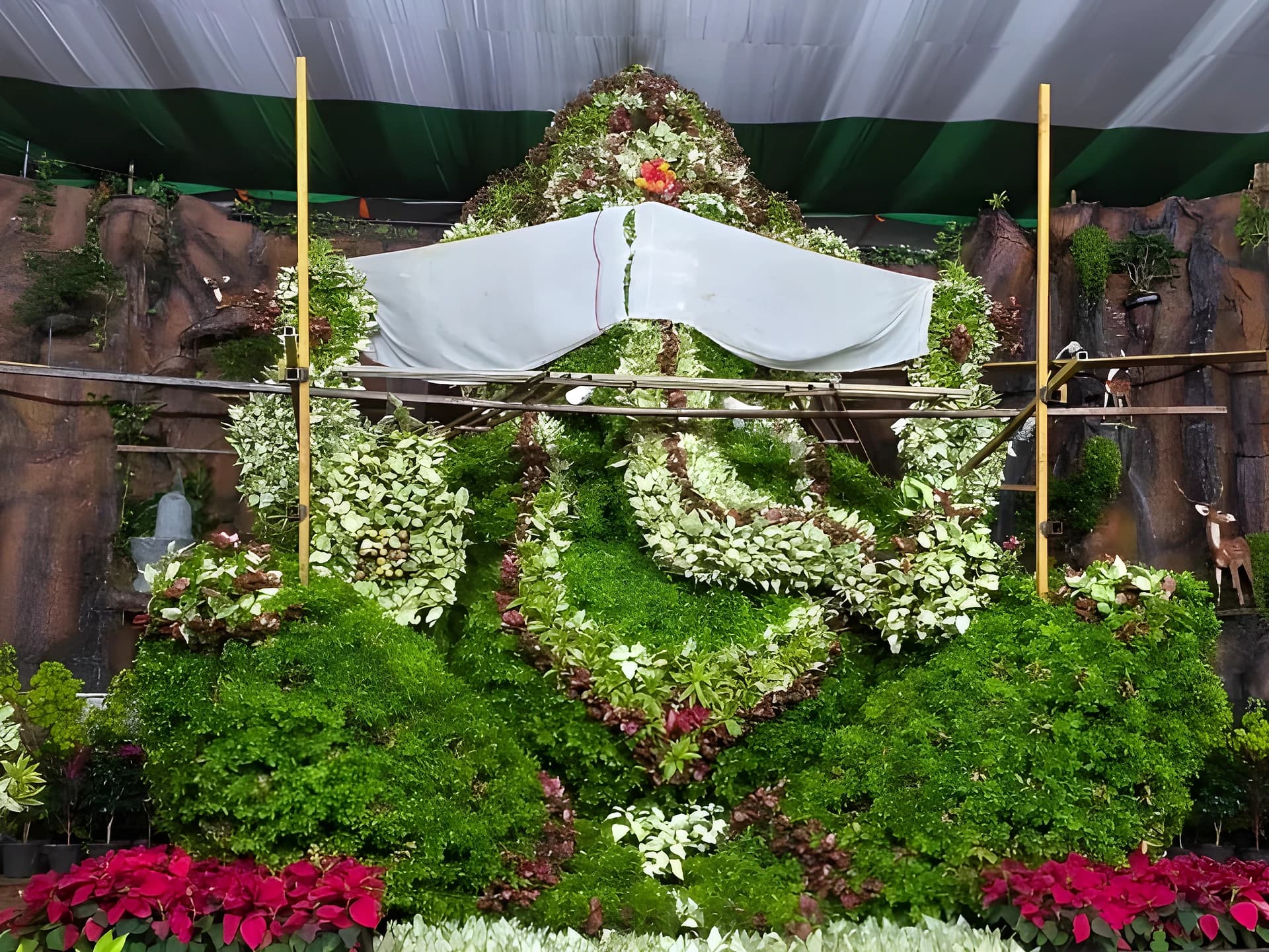 🌱 16 వేల మొక్కలతో సస్య గణపతి!