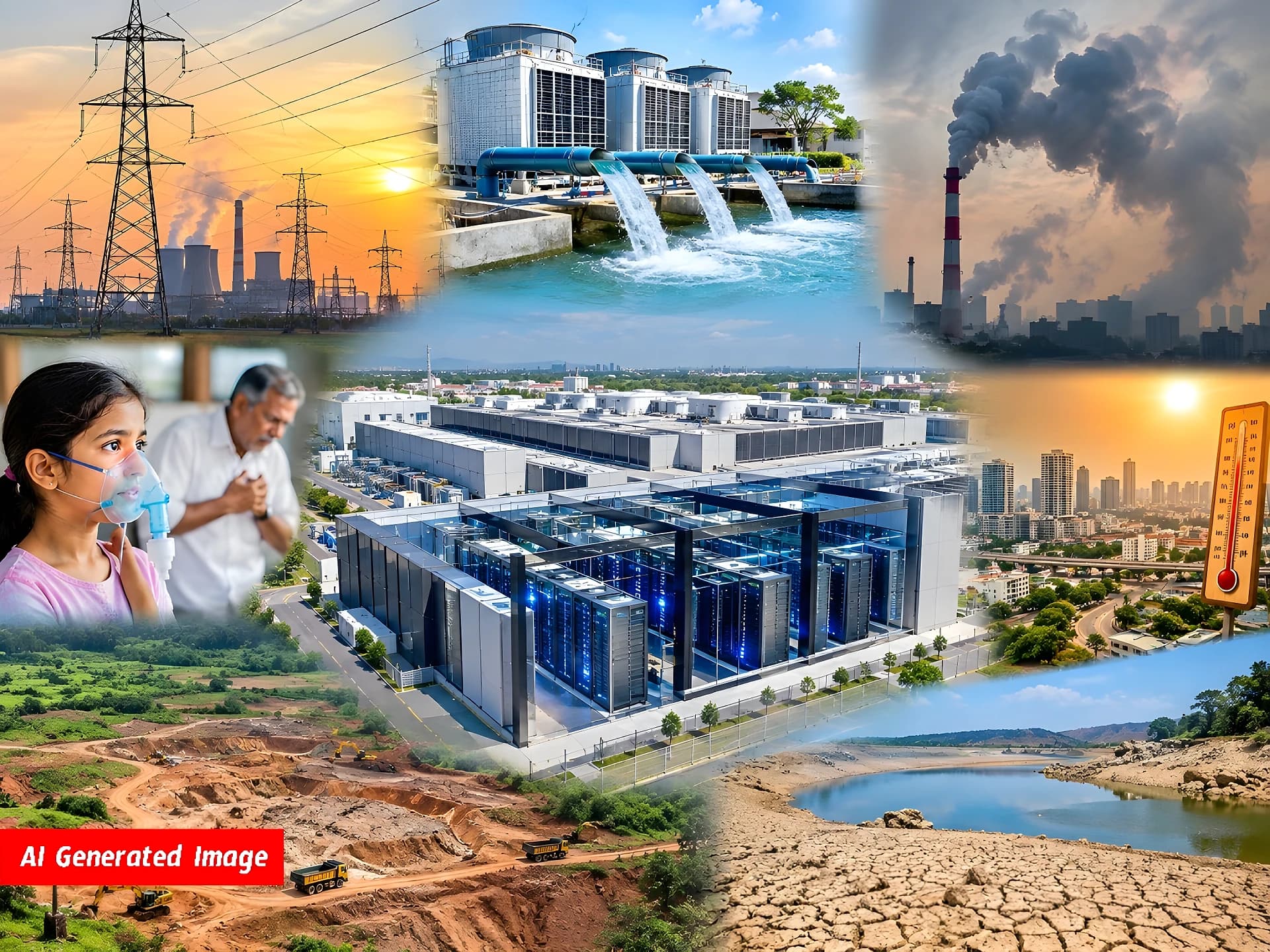 AI డేటా సెంటర్లతో సమస్యేంటి?