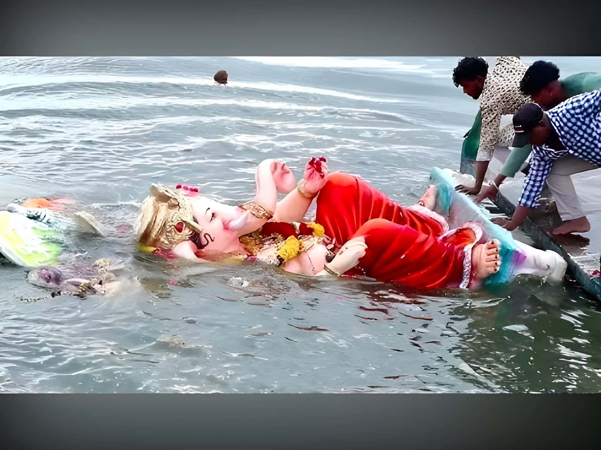 ముథోల్లో ప్రశాంతంగా వినాయక నిమజ్జనం