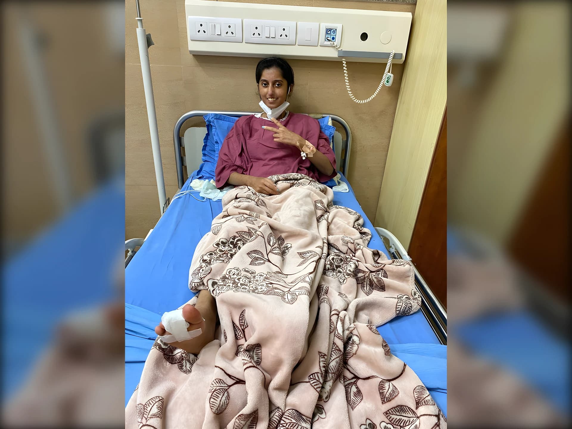 శరీరం సహకరించకపోయినా.. సంకల్పం గెలిచింది