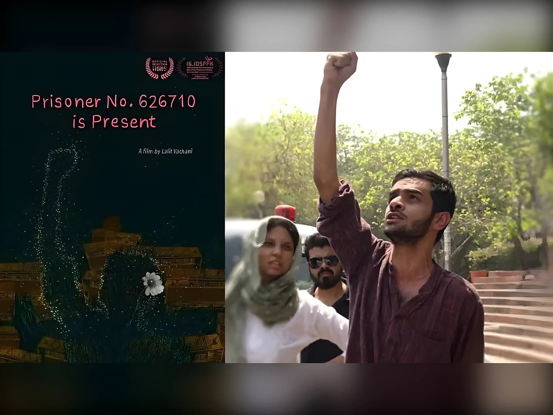 ఉమర్ ఖలీద్ డాక్యుమెంటరీకి బ్రేక్లు