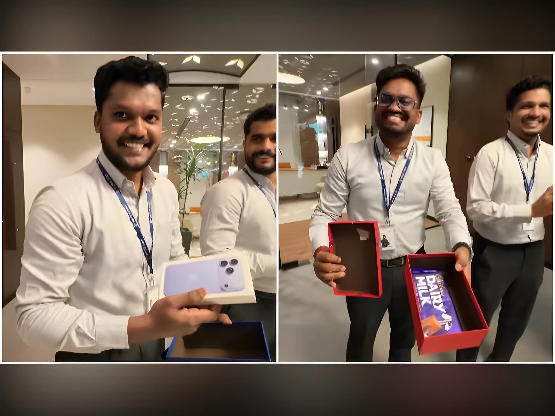 లక్ ఉంటే ఐఫోన్.. లేకపోతే చాక్లెట్!