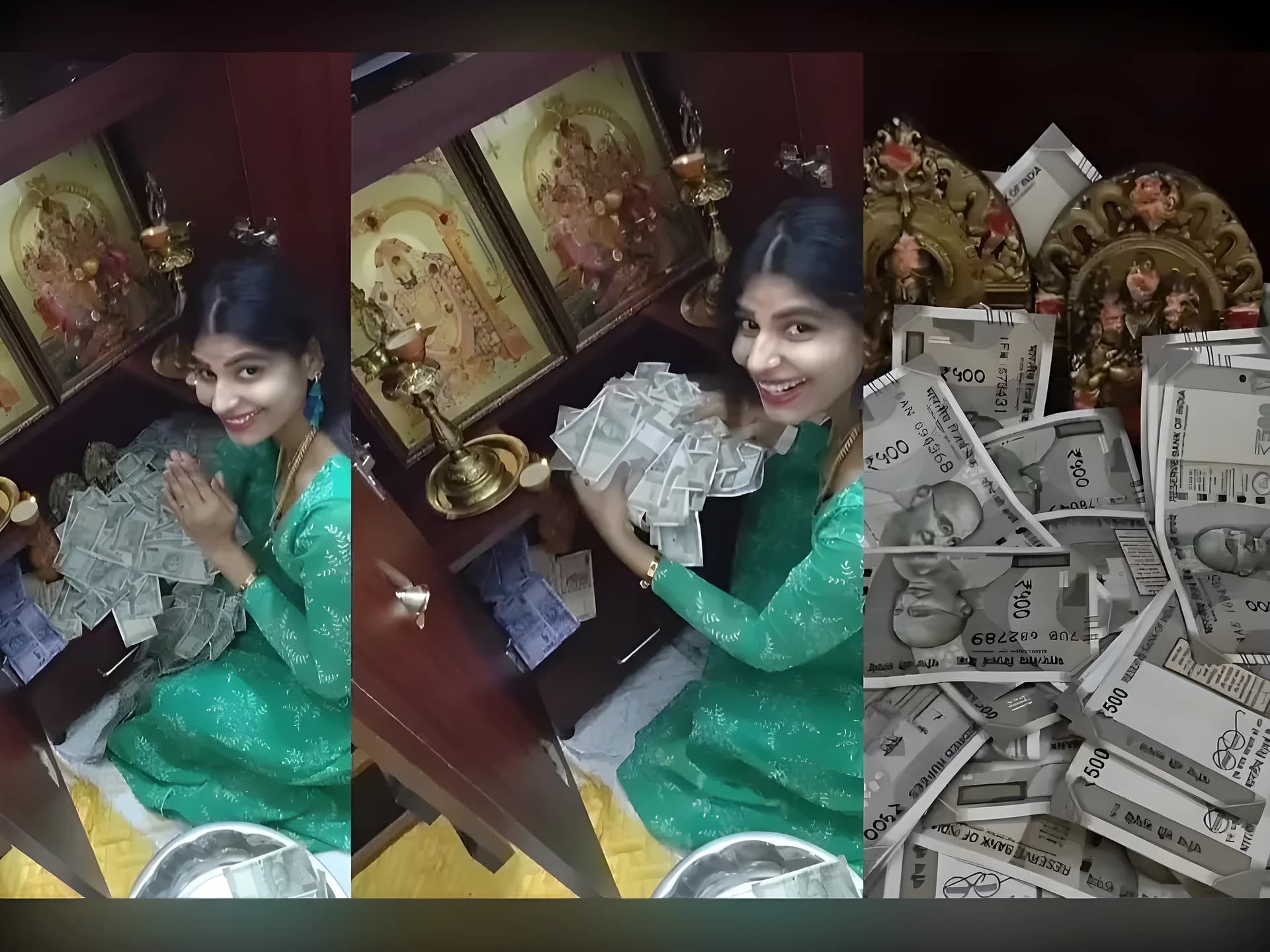 రీల్స్లో బంగారం చూపించింది.. మొత్తం దోచుకెళ్లారు