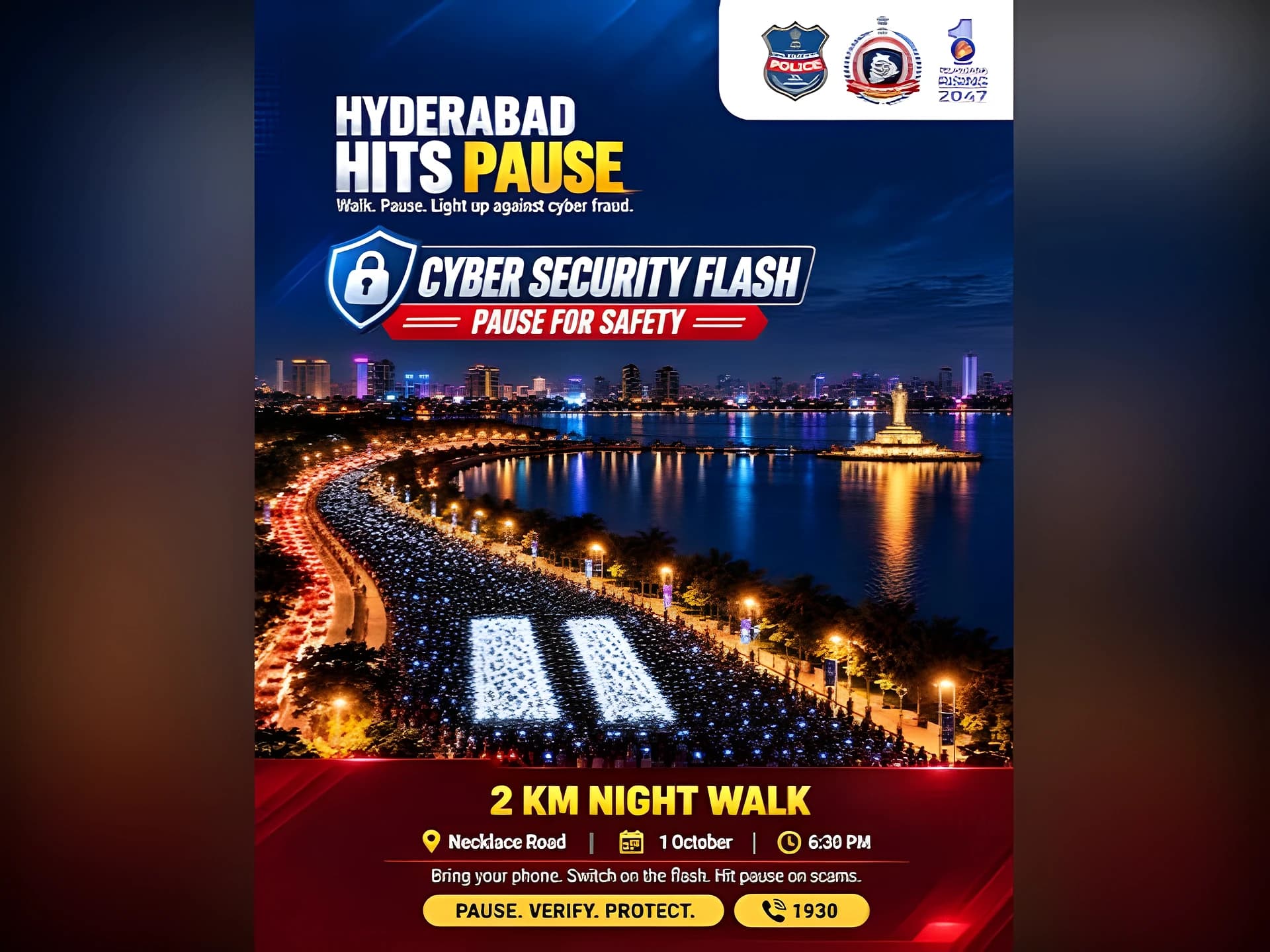 Cyber Night Walk.. హైదరాబాద్లో కొత్త క్యాంపెయిన్
