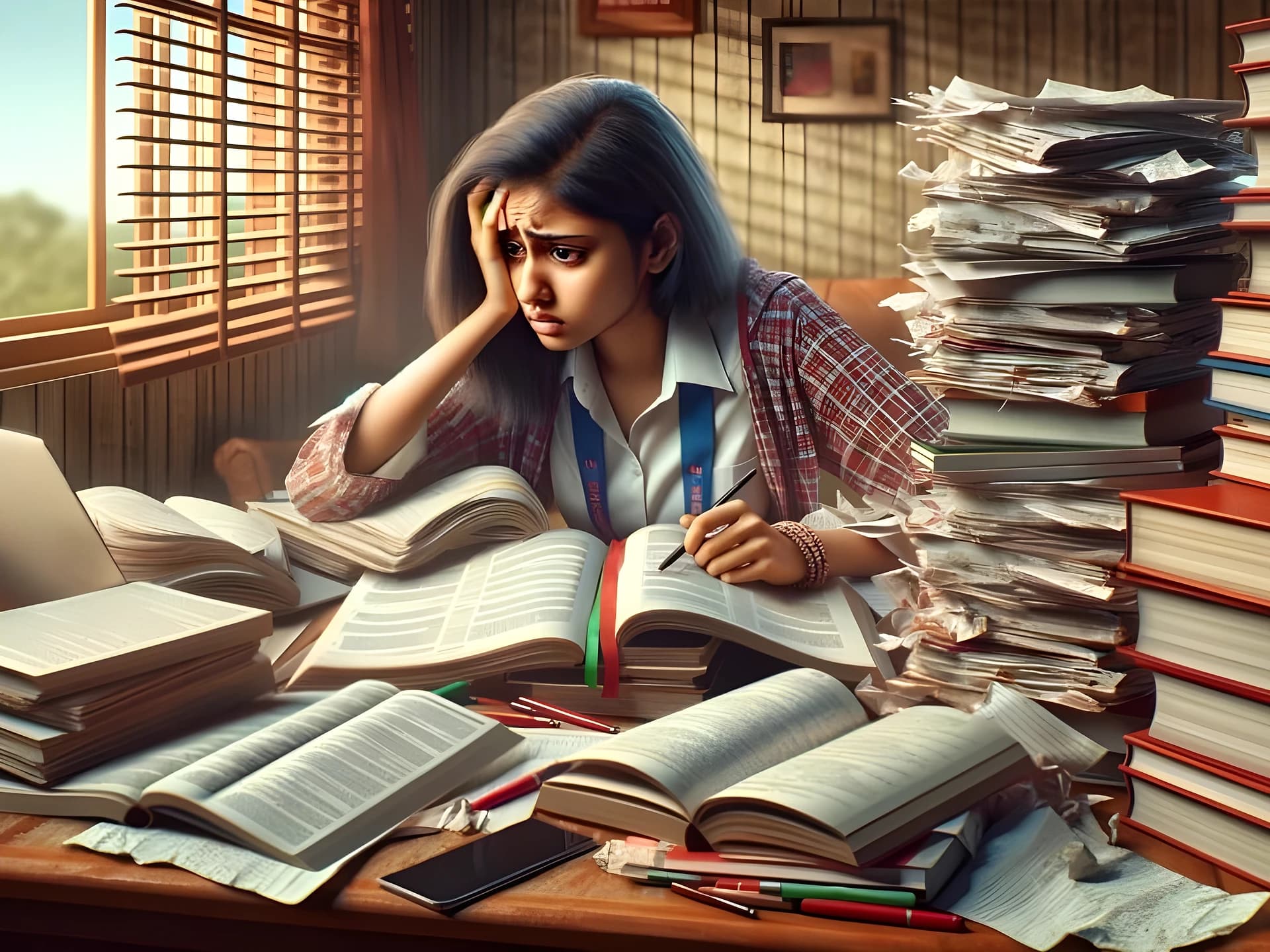 Studies పెరిగే కొద్దీ.. stress?