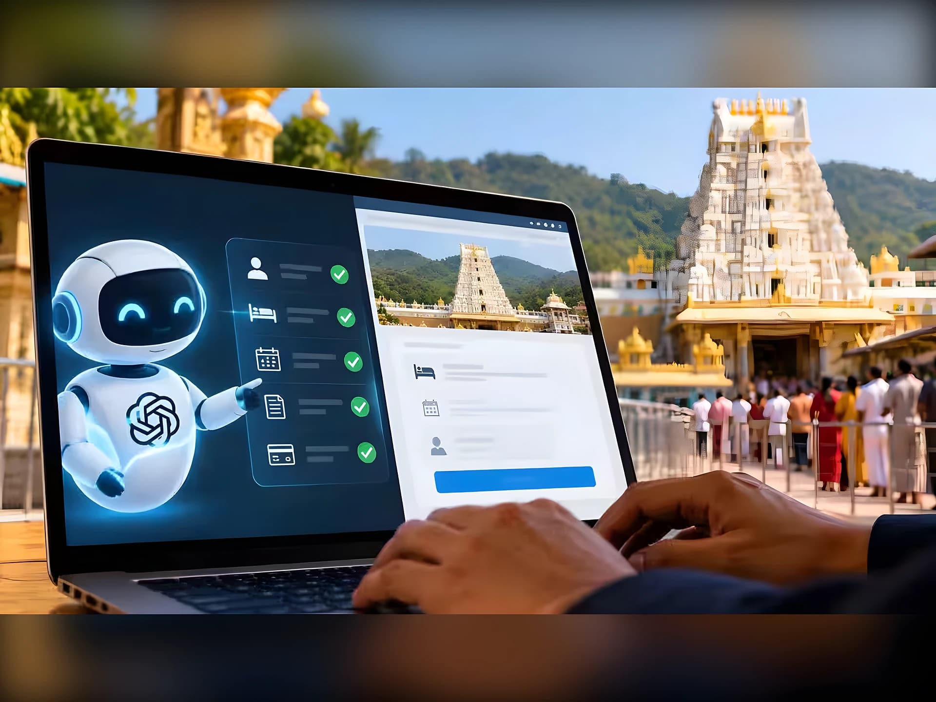 Chat GPTతో తిరుమల రూమ్ బుకింగ్!