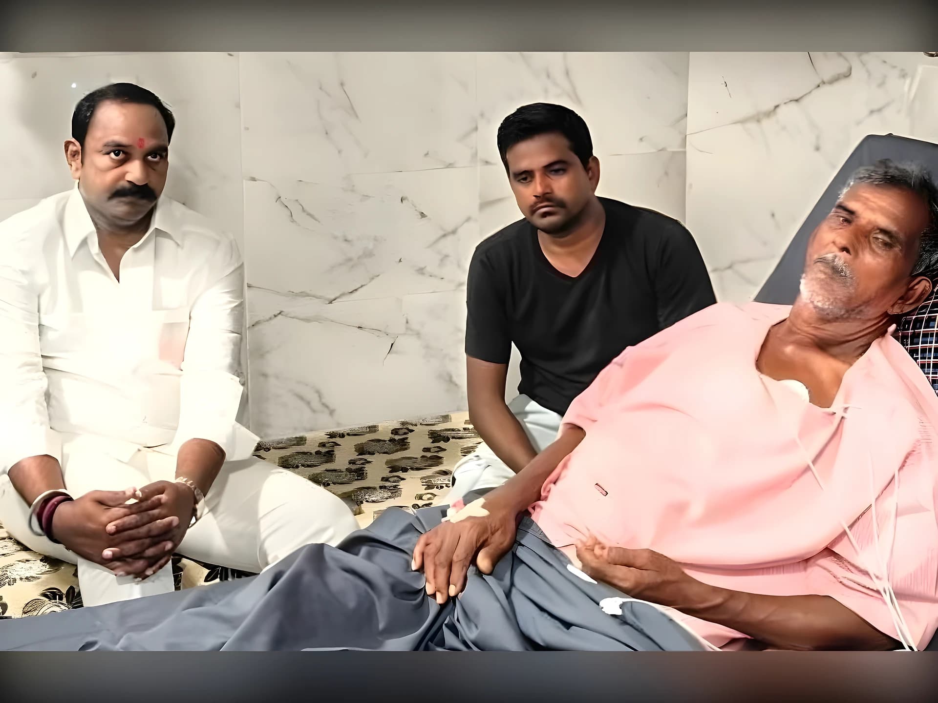 బ్రెయిన్ స్ట్రోక్తో చికిత్స పొందుతున్న రాజారావు