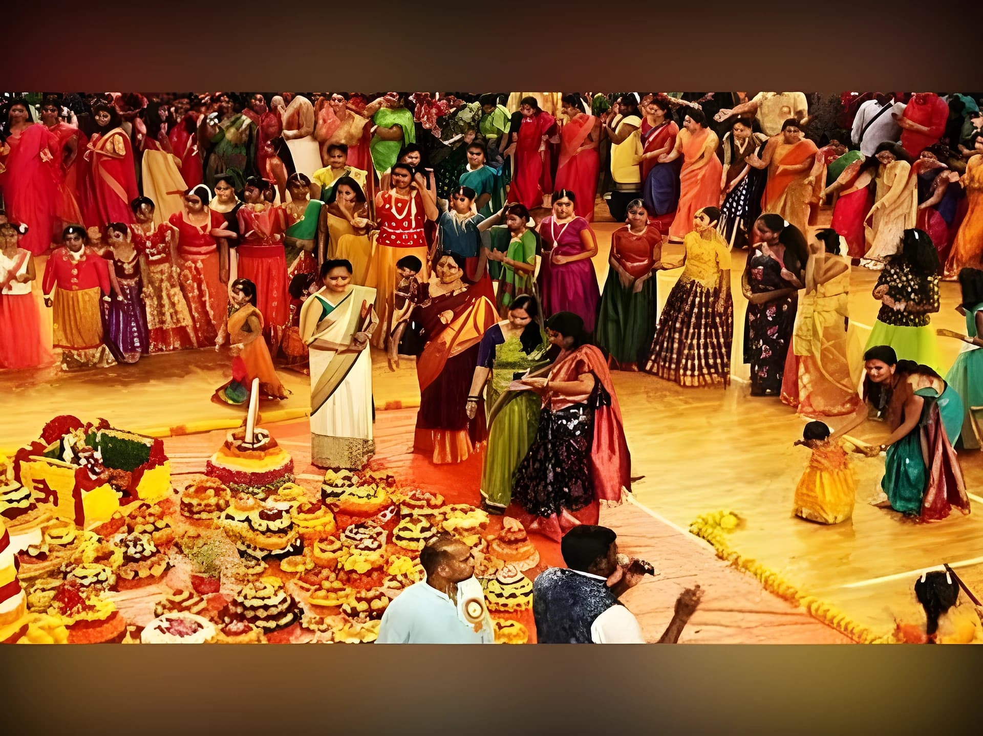 దుబాయిలో బతుకమ్మ చందాల దందా!