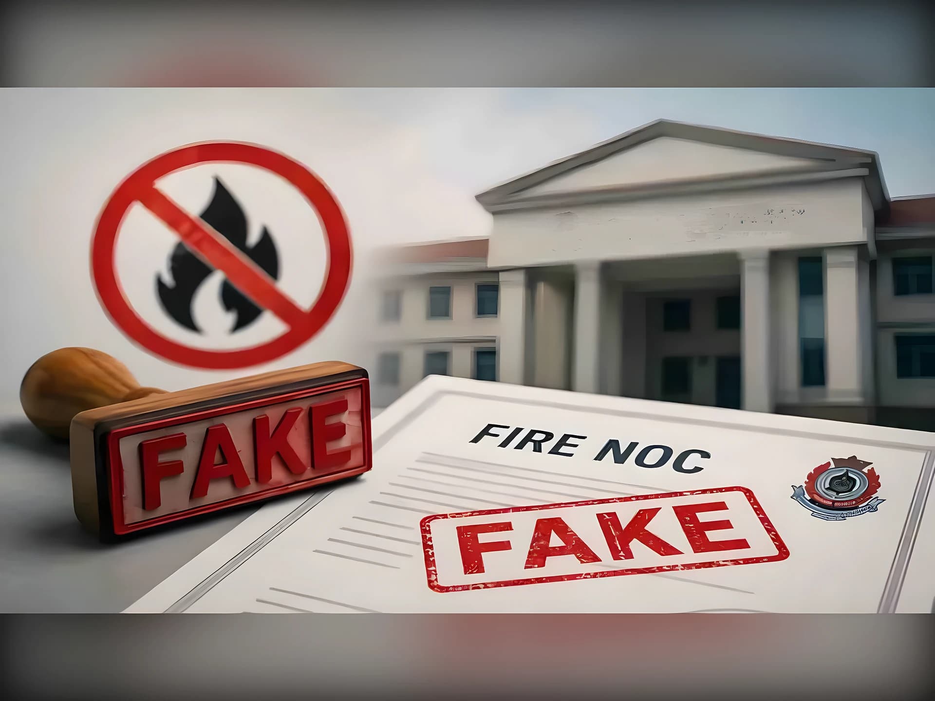 స్కూళ్లలోనూ ఫేక్ ఫైర్ NOCలు!