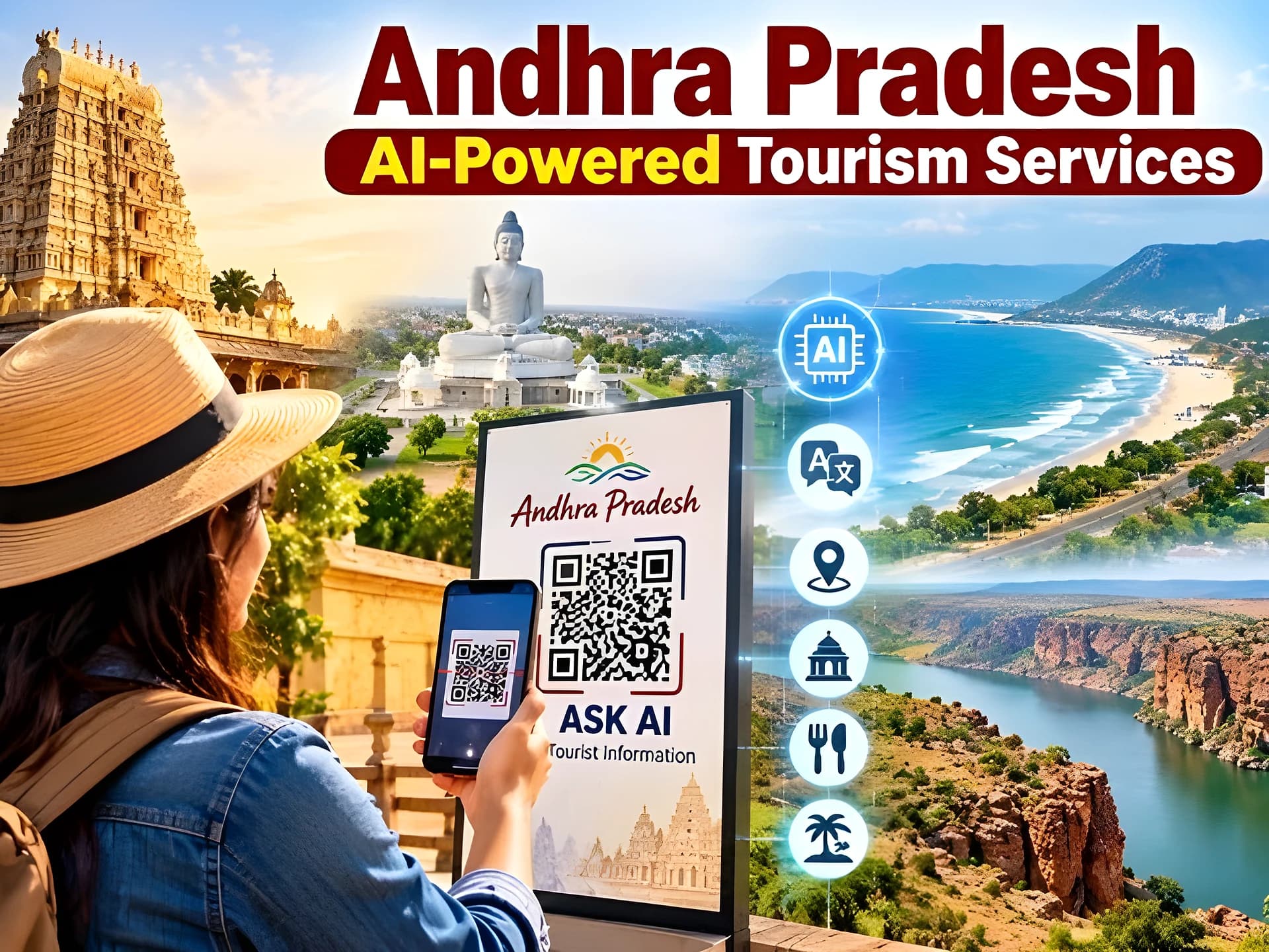 AP టూరిజంలో AI.. 130 భాషల్లో!