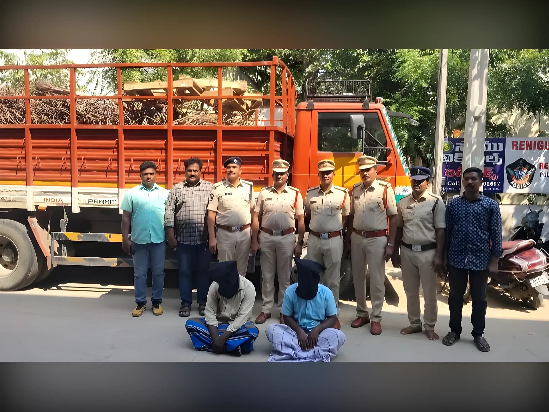 మట్టిలో పాతిపెట్టినా దొరికిపోయారు