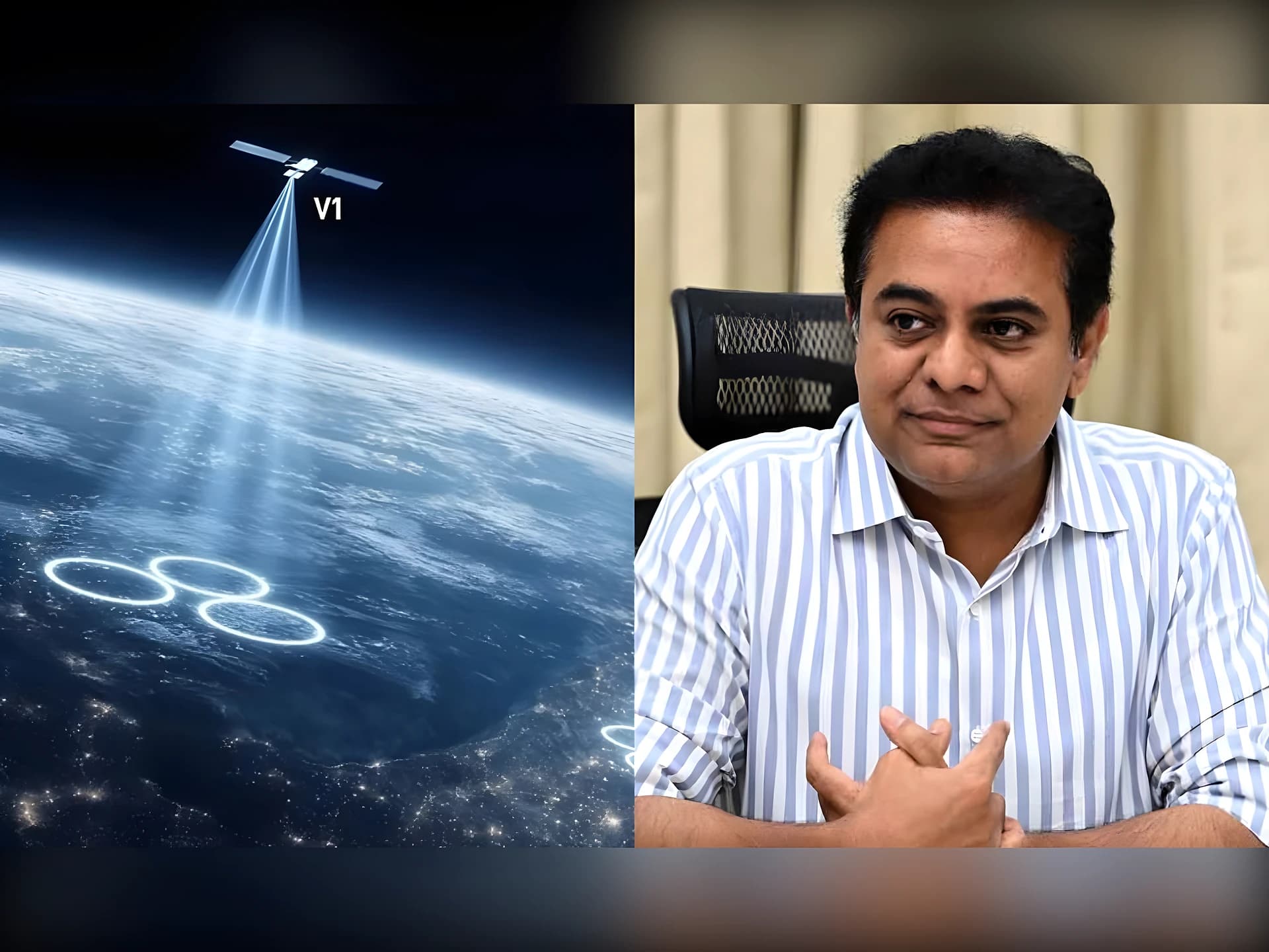 స్టార్లింక్ గురించి అడిగితే యాంటీ నేషనలా?: KTR